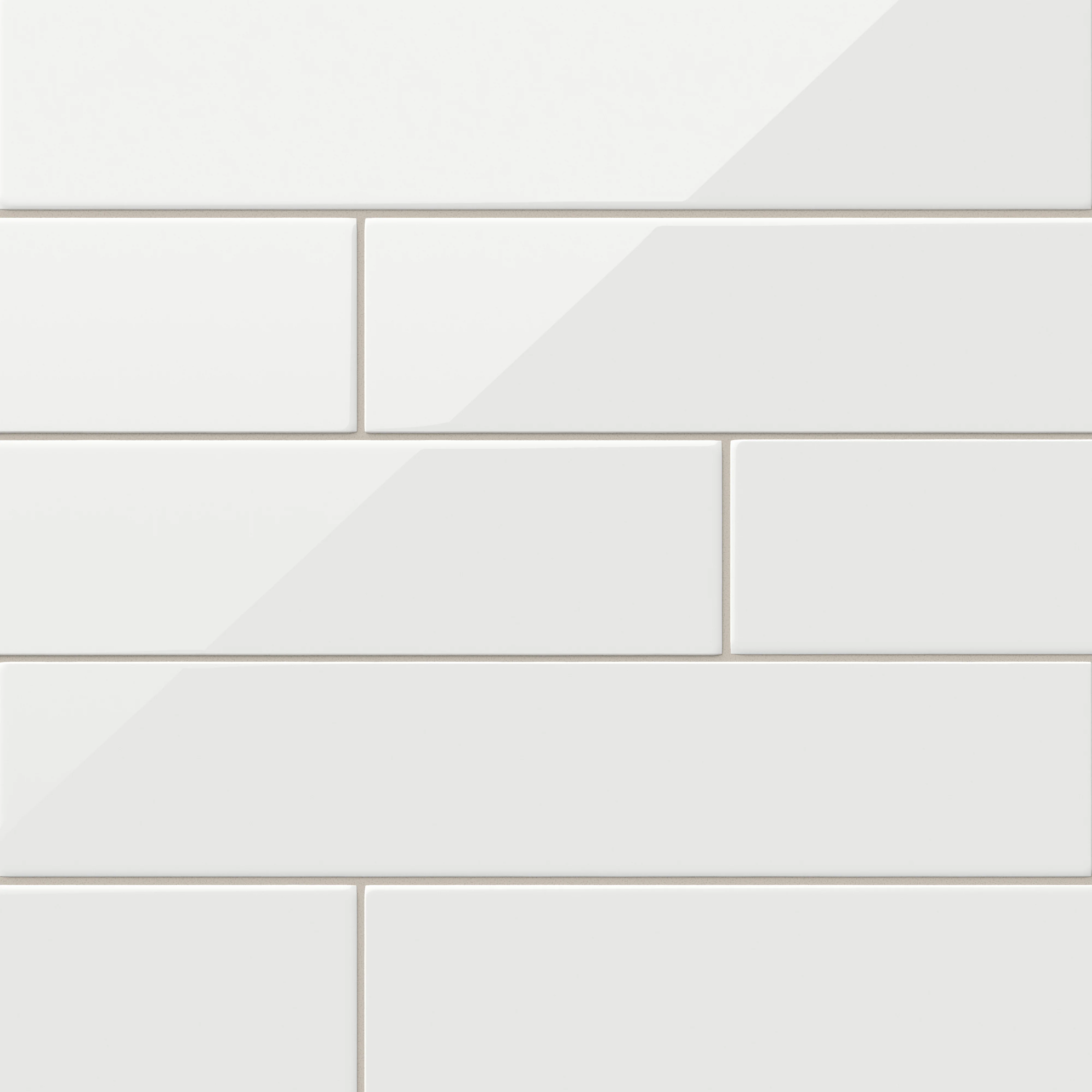 Jaxson 4x21 Glossy Ceramic Tile in White