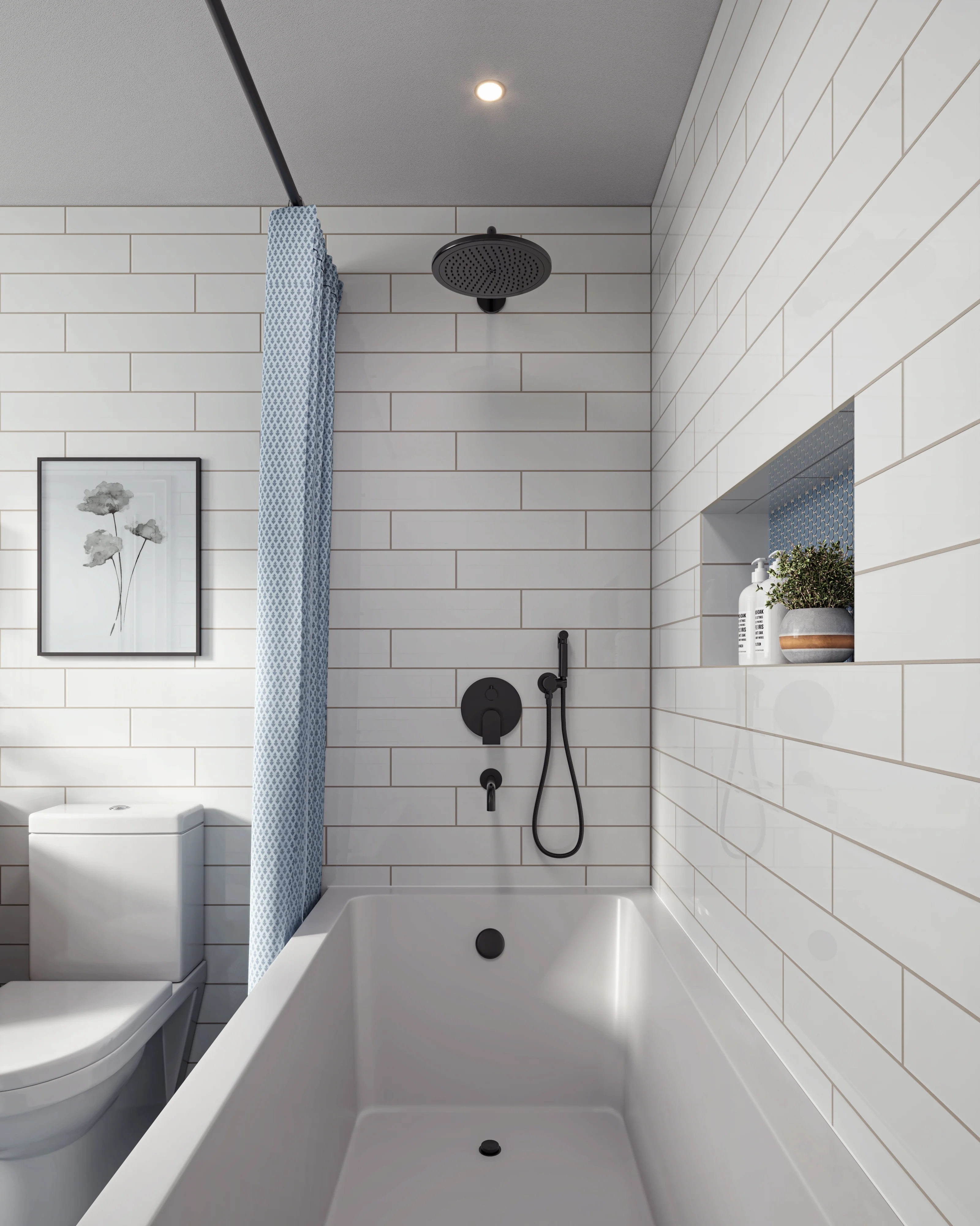 Jaxson 4x21 Glossy Ceramic Tile in White - Image 10