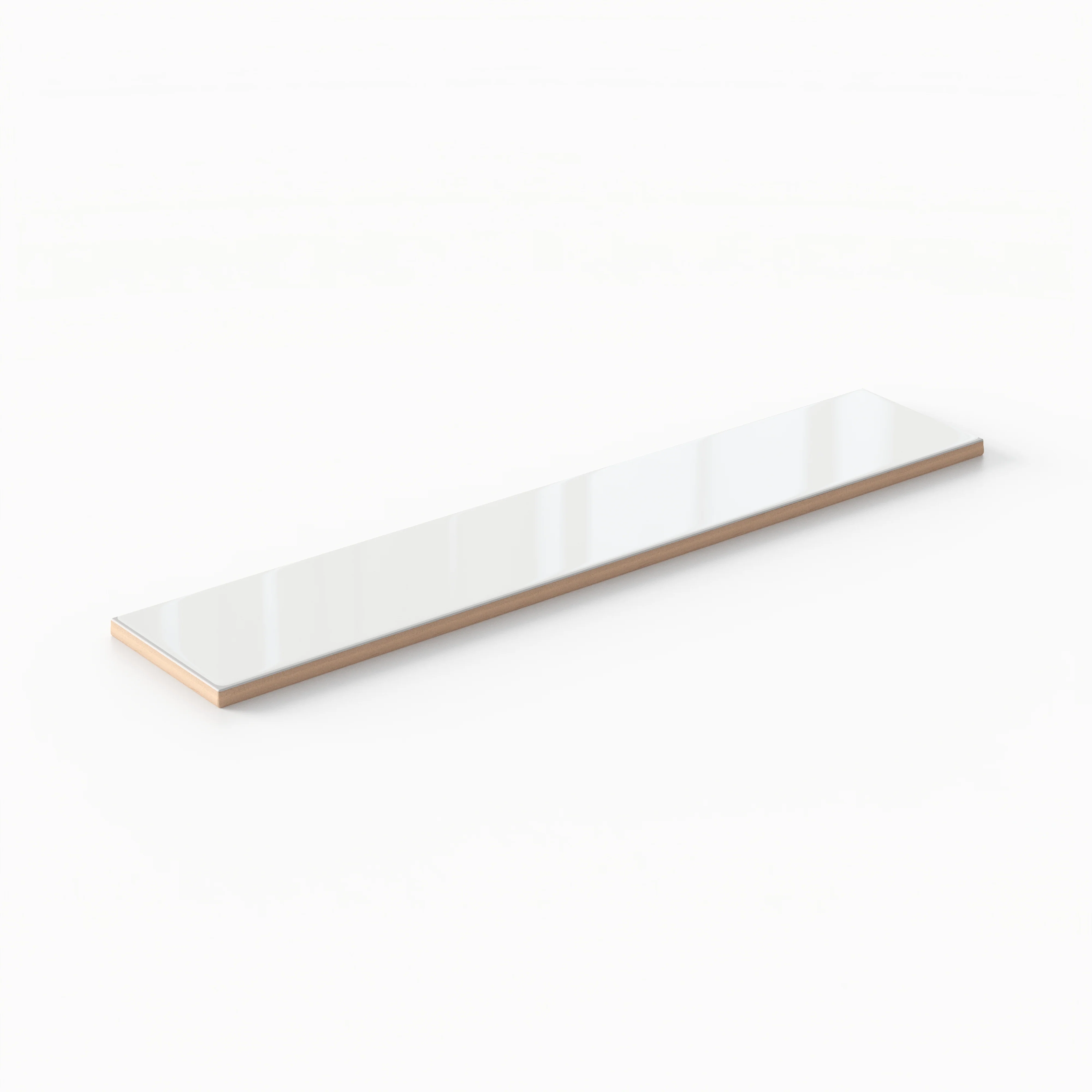 Jaxson 4x21 Glossy Ceramic Tile in White - Image 4
