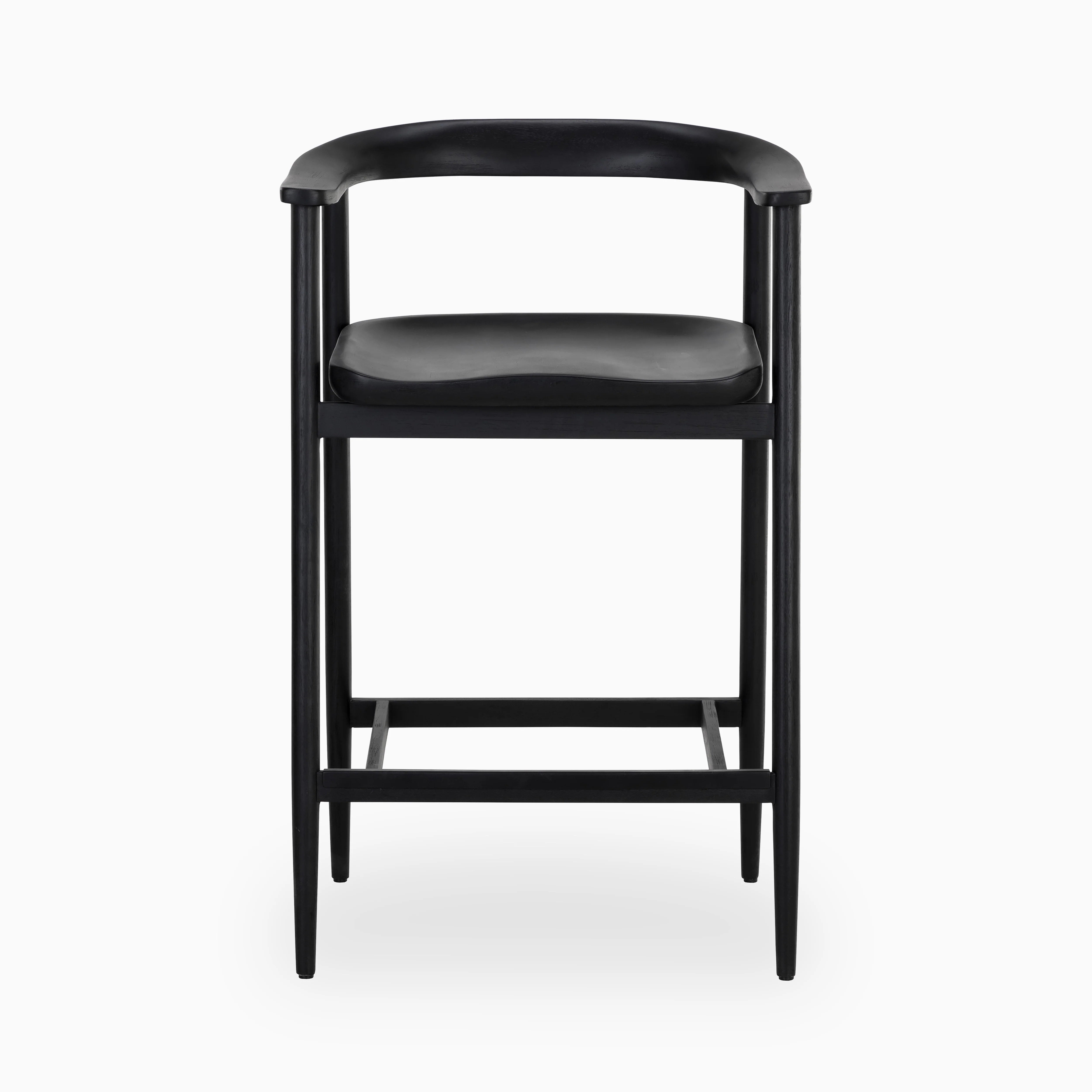 Joel Counter Stool in Black - Image 3