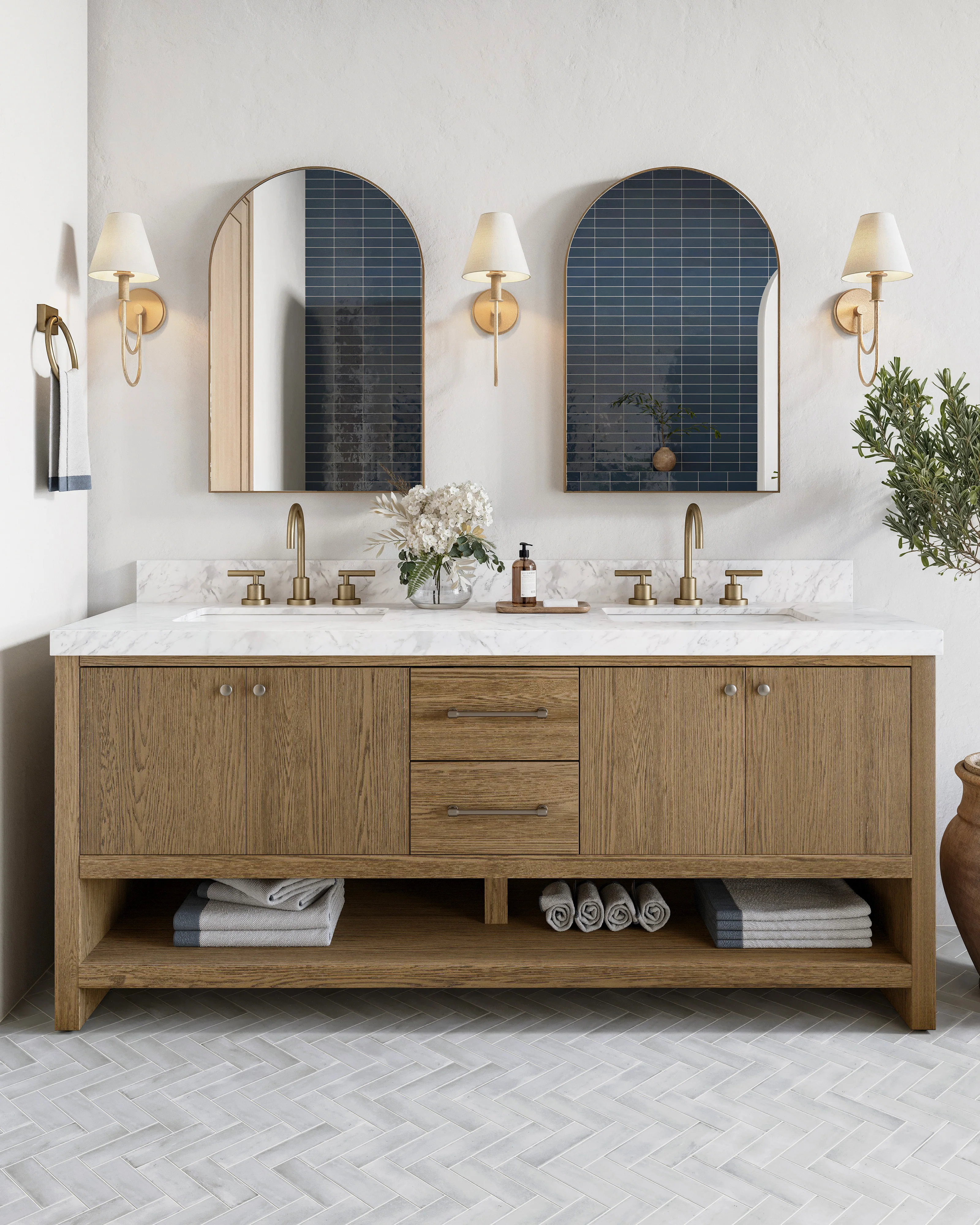 Jojo 2x6 Glossy Ceramic Tile in Denim - Image 10