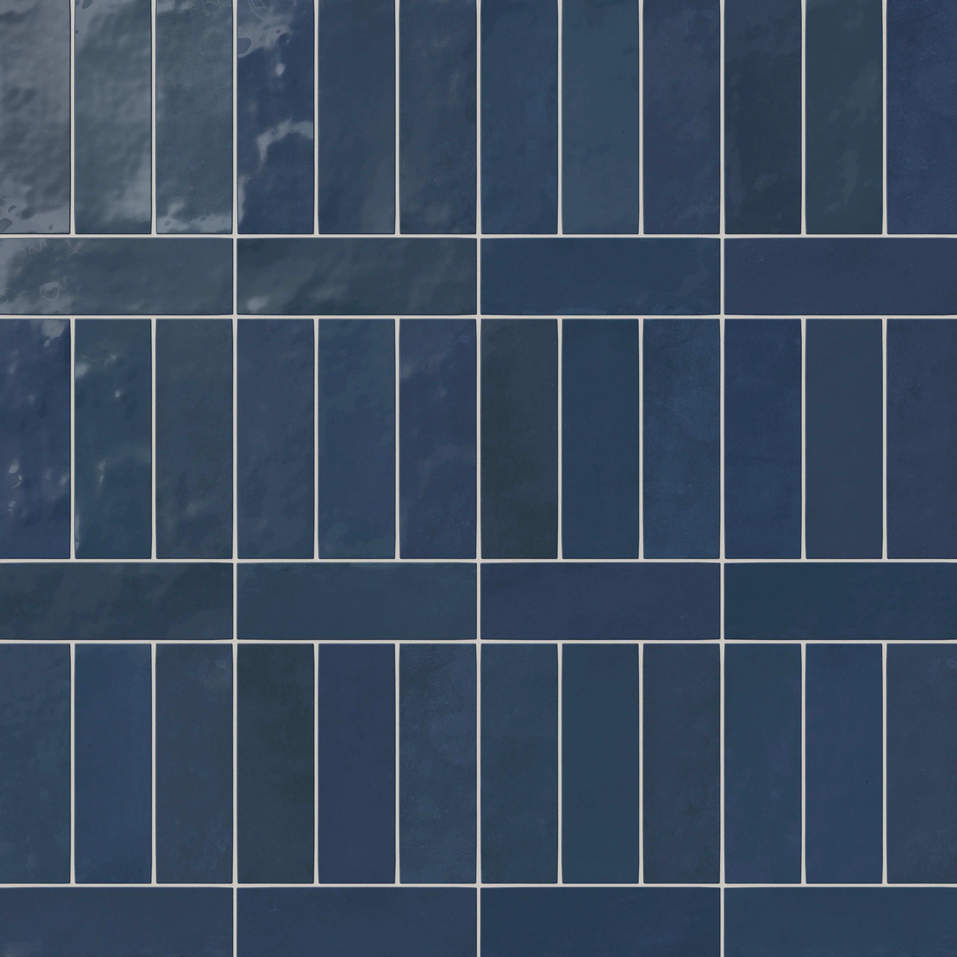 Jojo 2x6 Glossy Ceramic Tile in Denim - Image 6