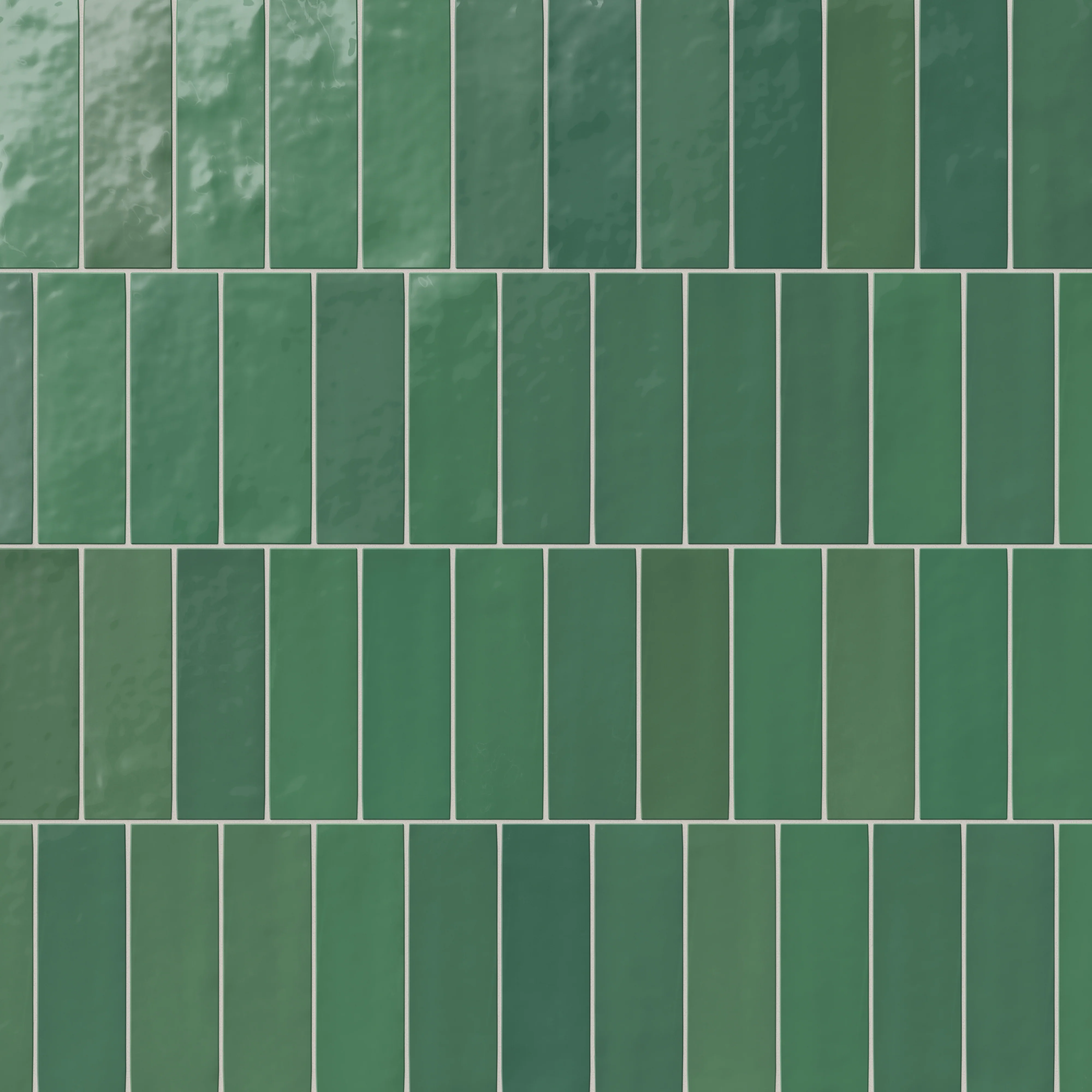 Jojo 2x6 Glossy Ceramic Tile in Forest - Image 7