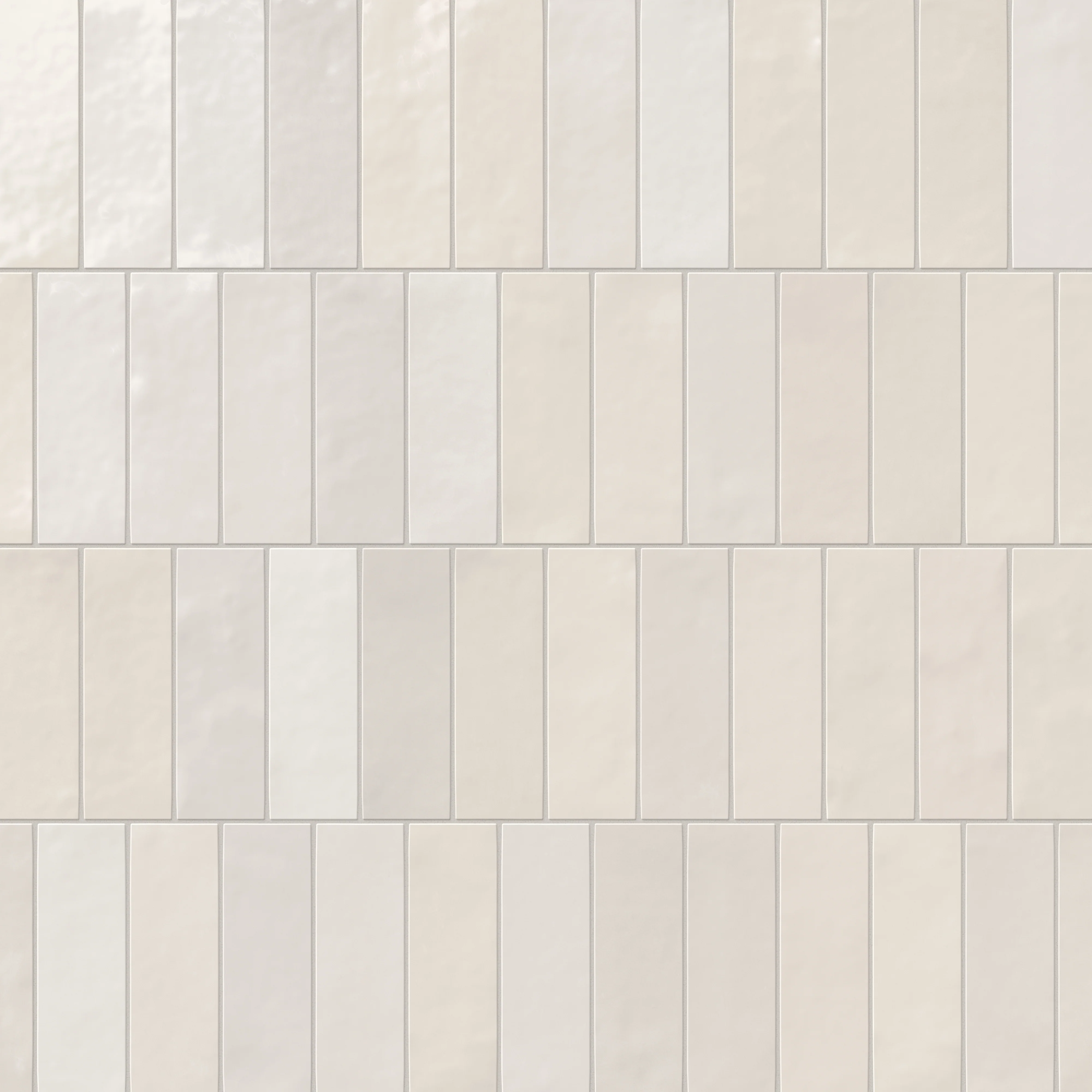 Jojo 2x6 Glossy Ceramic Tile in Ivory - Image 7