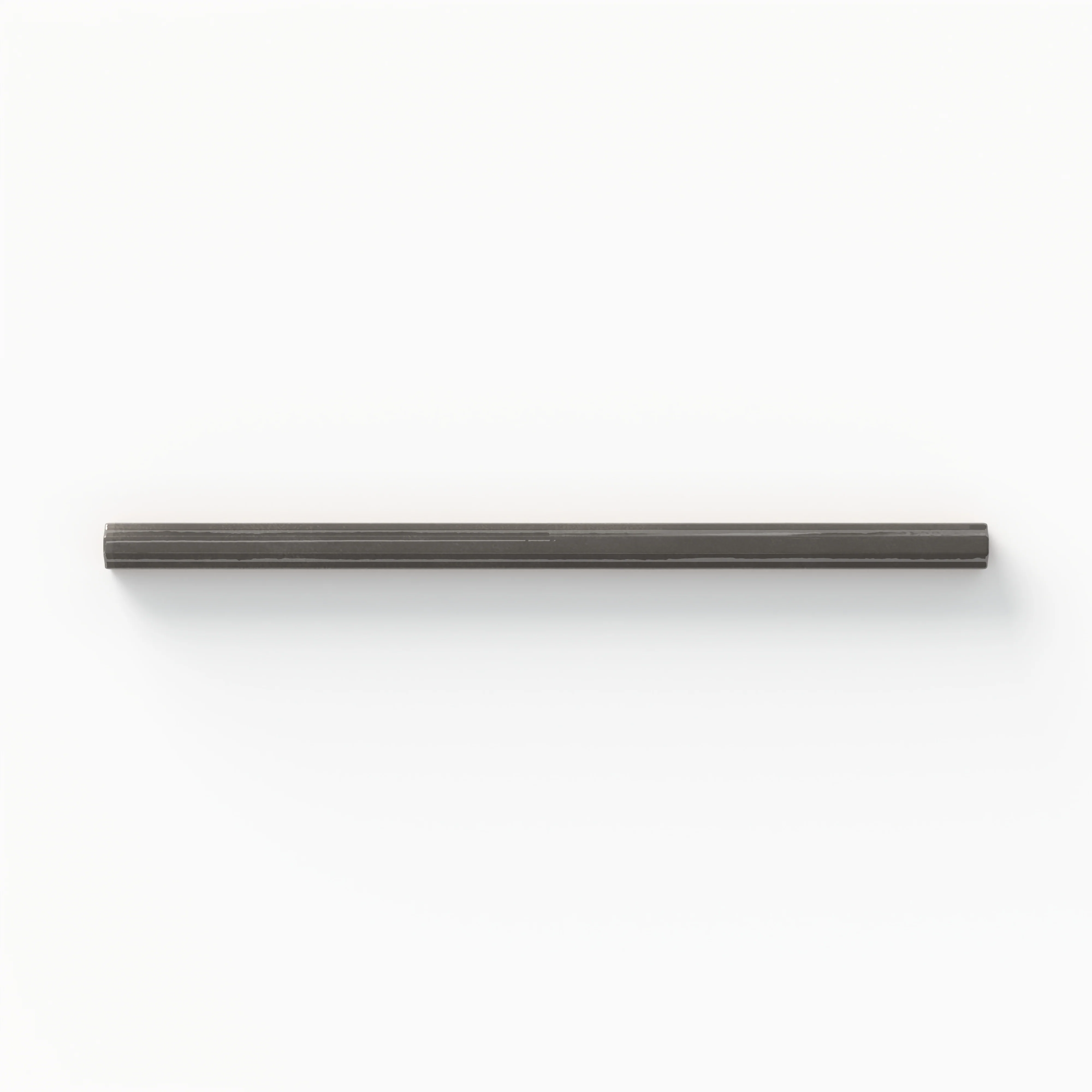 Josie 0.5x10 Pencil Glossy Ceramic Tile in Smoke