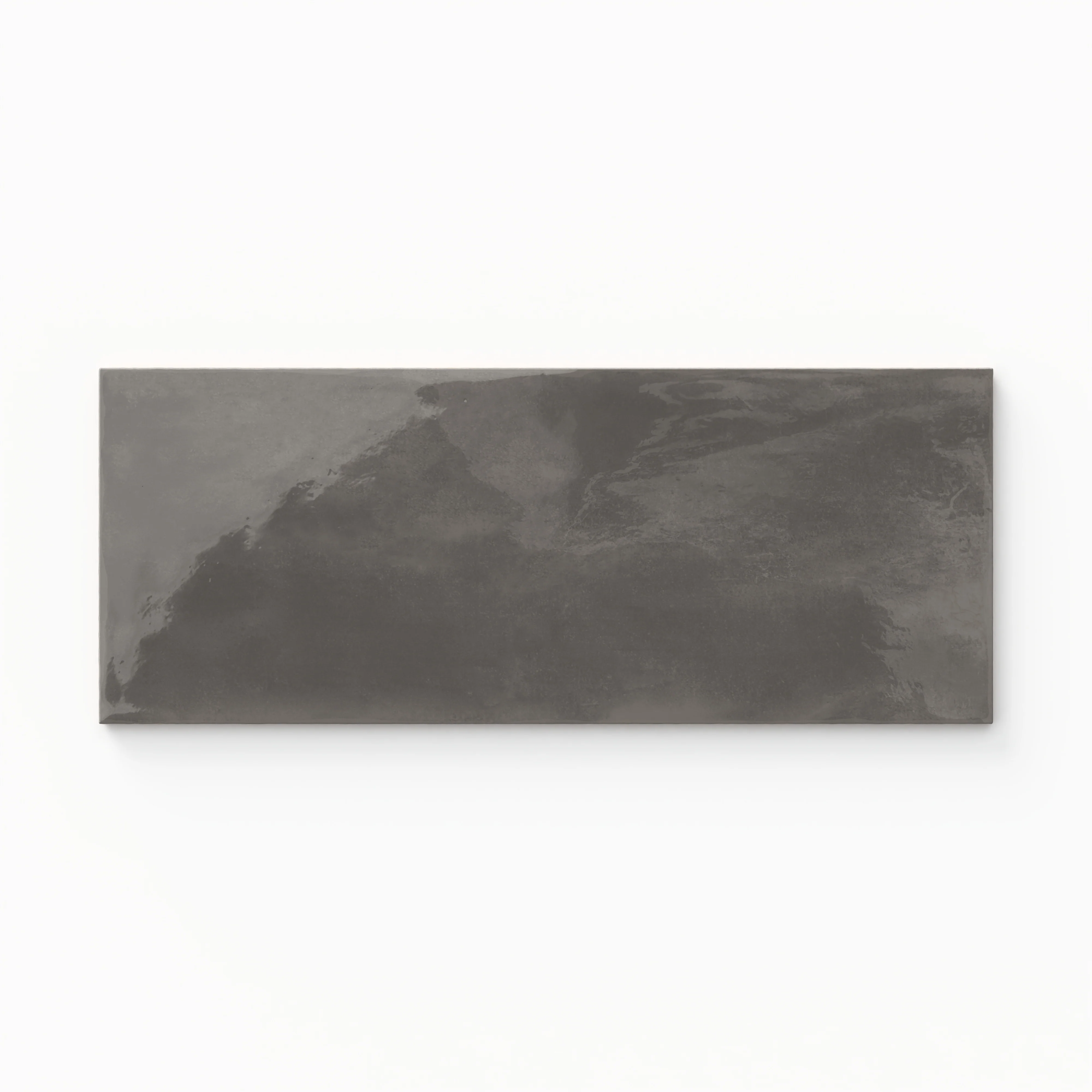 Josie 4x10 Glossy Ceramic Tile in Smoke - Image 2