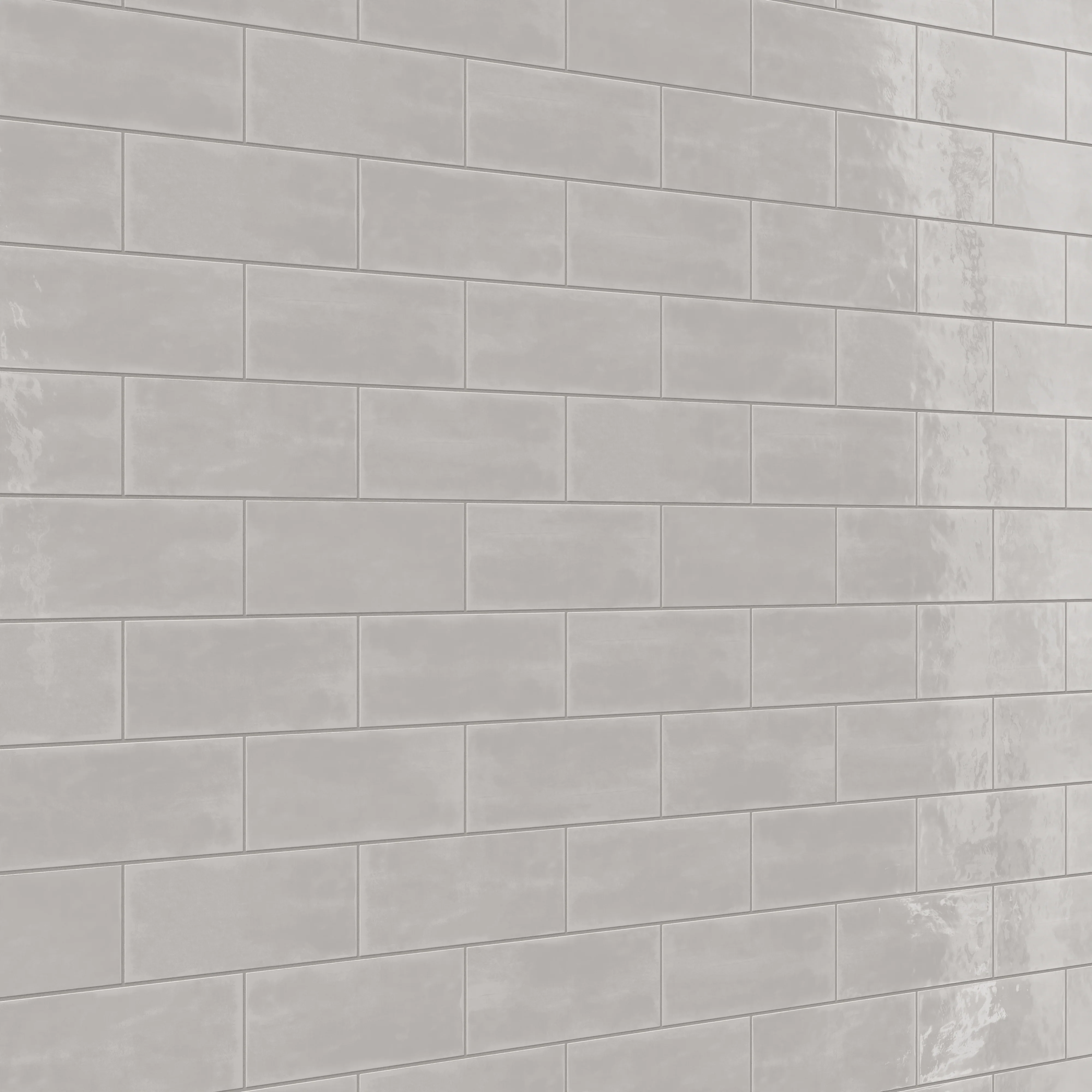 Josie 4x10 Glossy Ceramic Tile in Tender Gray - Image 7