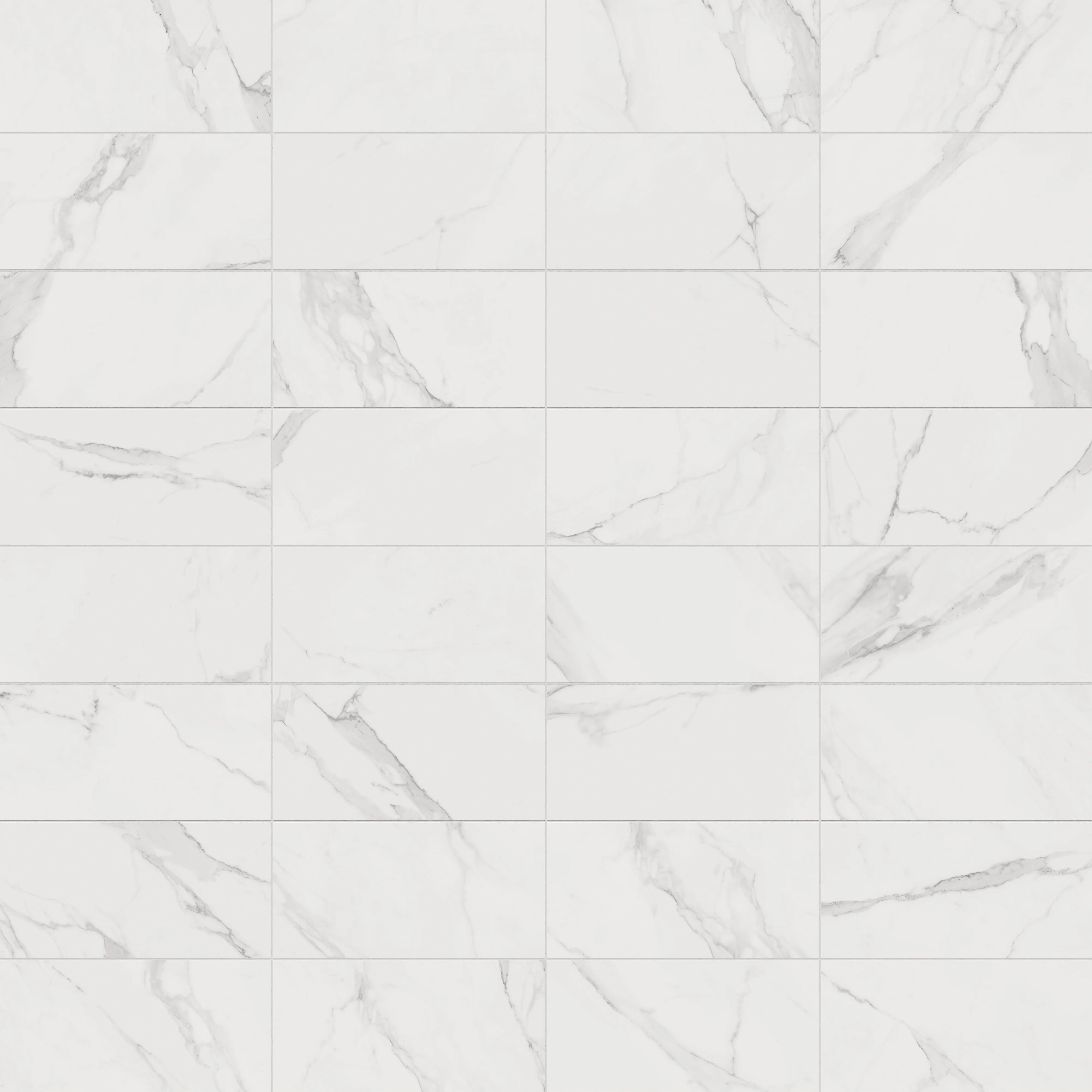 Julianna 12x24 Satin Porcelain Tile in Carrara - Image 6