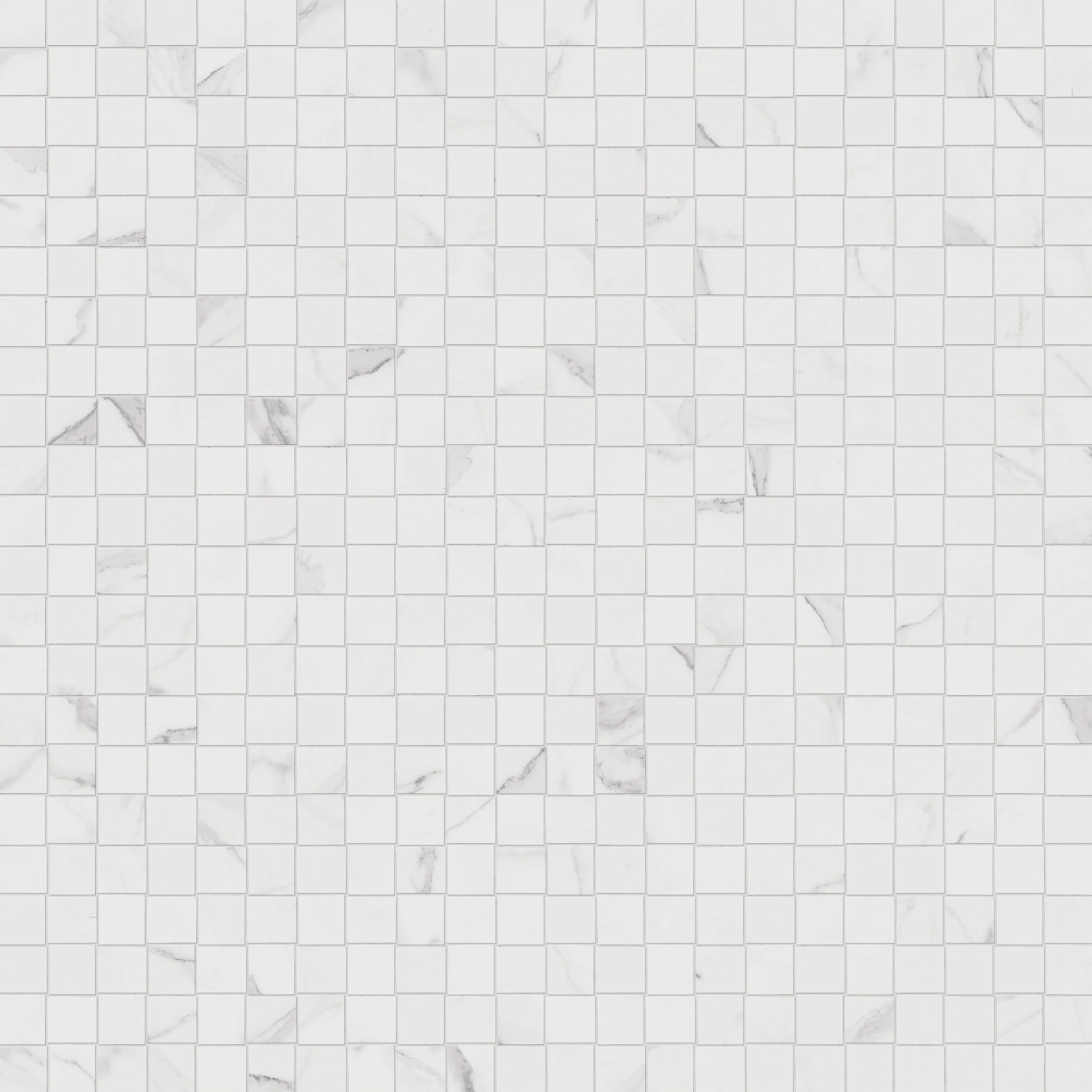 Julianna 2x2 Polished Porcelain Mosaic Tile in Carrara - Image 4