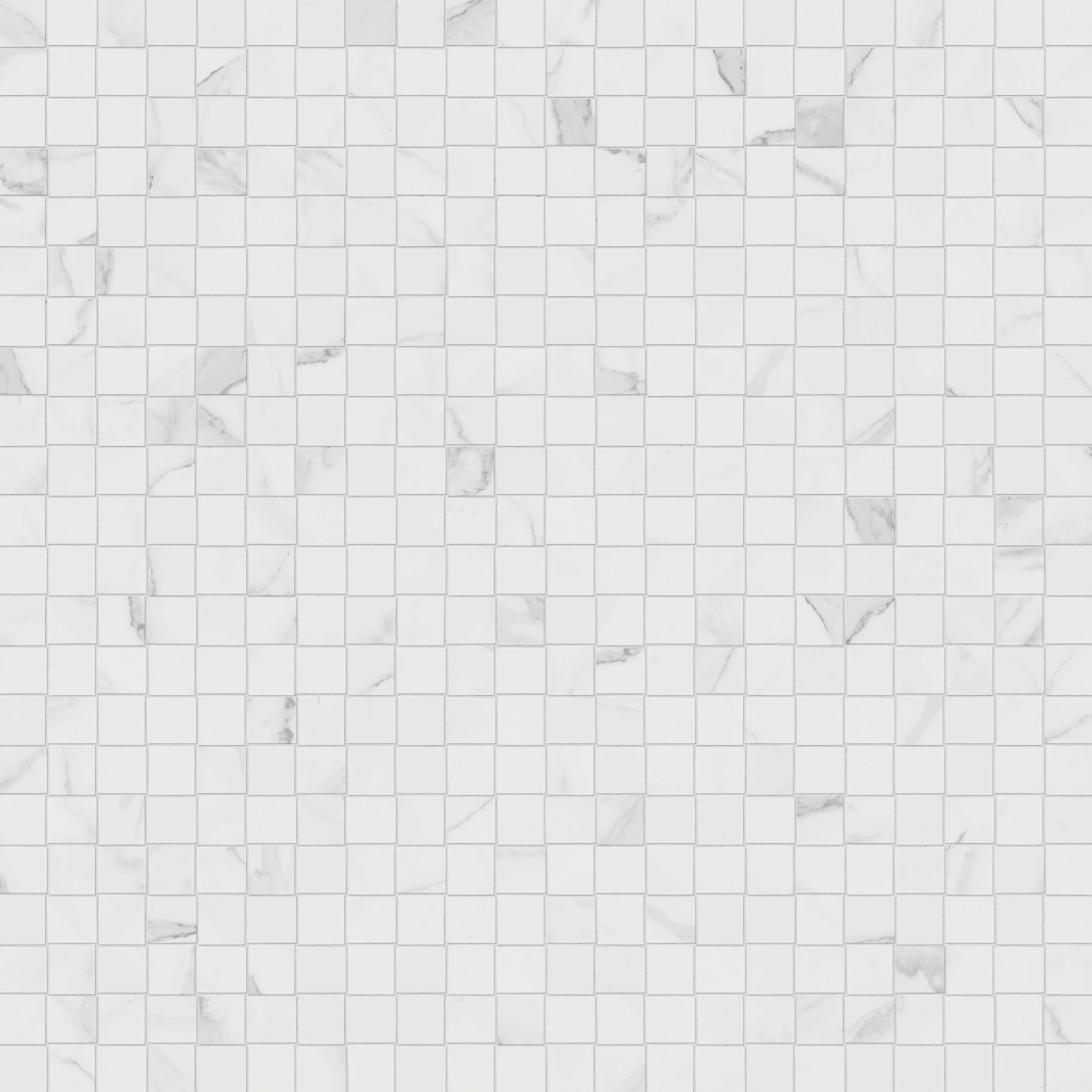 Julianna 2x2 Satin Porcelain Mosaic Tile in Carrara - Image 5