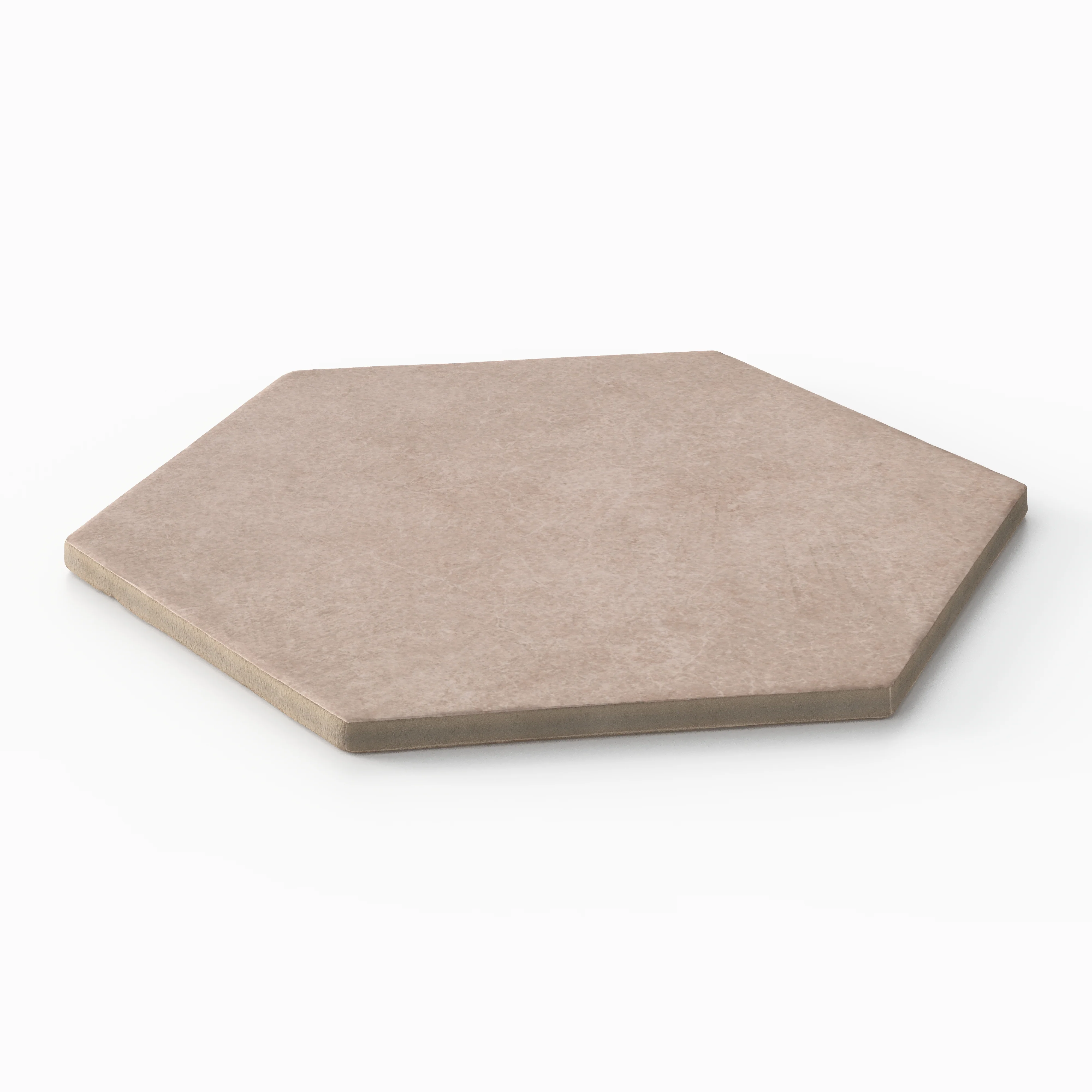 Juliet 7x8 Hexagon Matte Porcelain Tile in Rosewood - Image 3