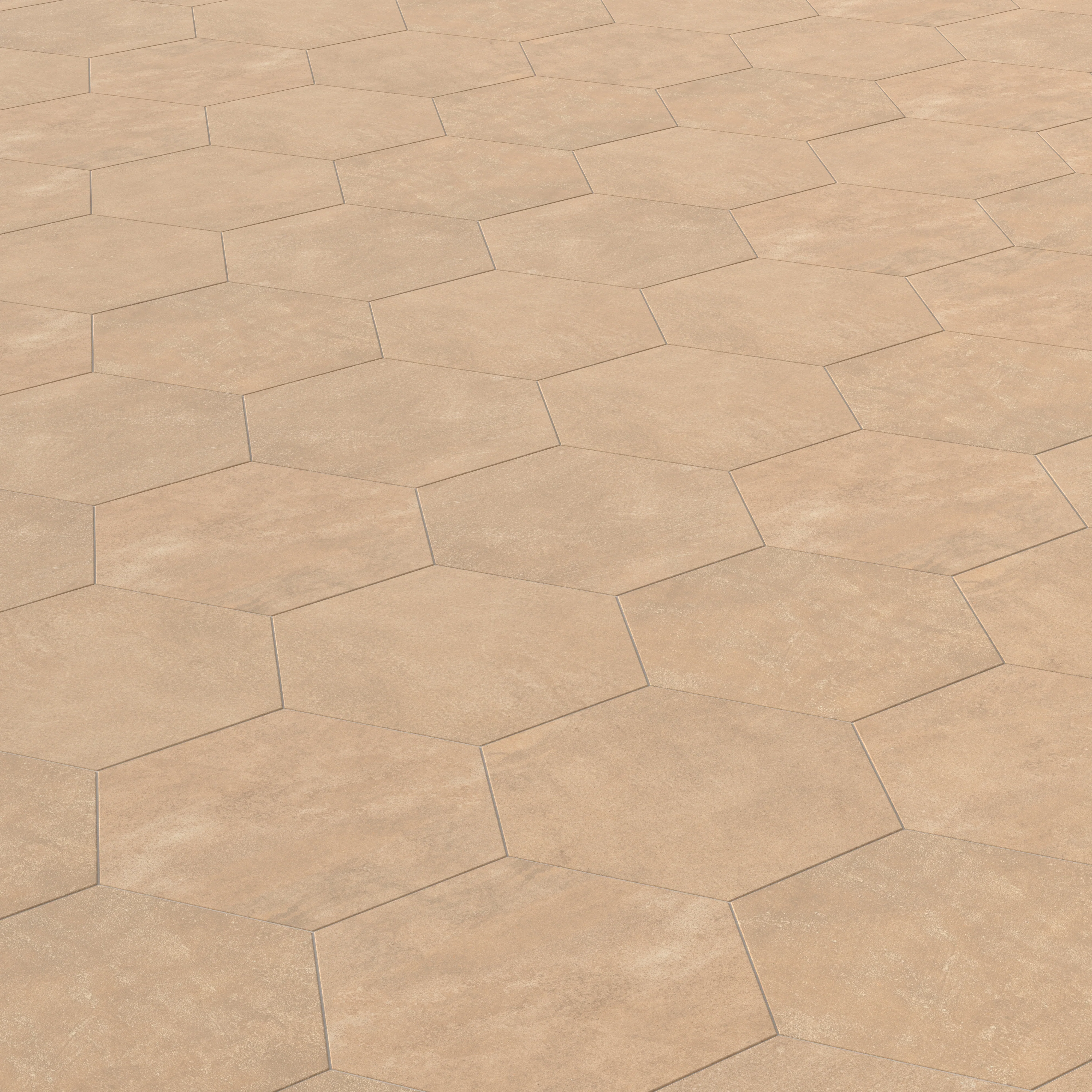 Kai 10x10 Matte Porcelain Hexagon Tile in Buttercup - Image 4