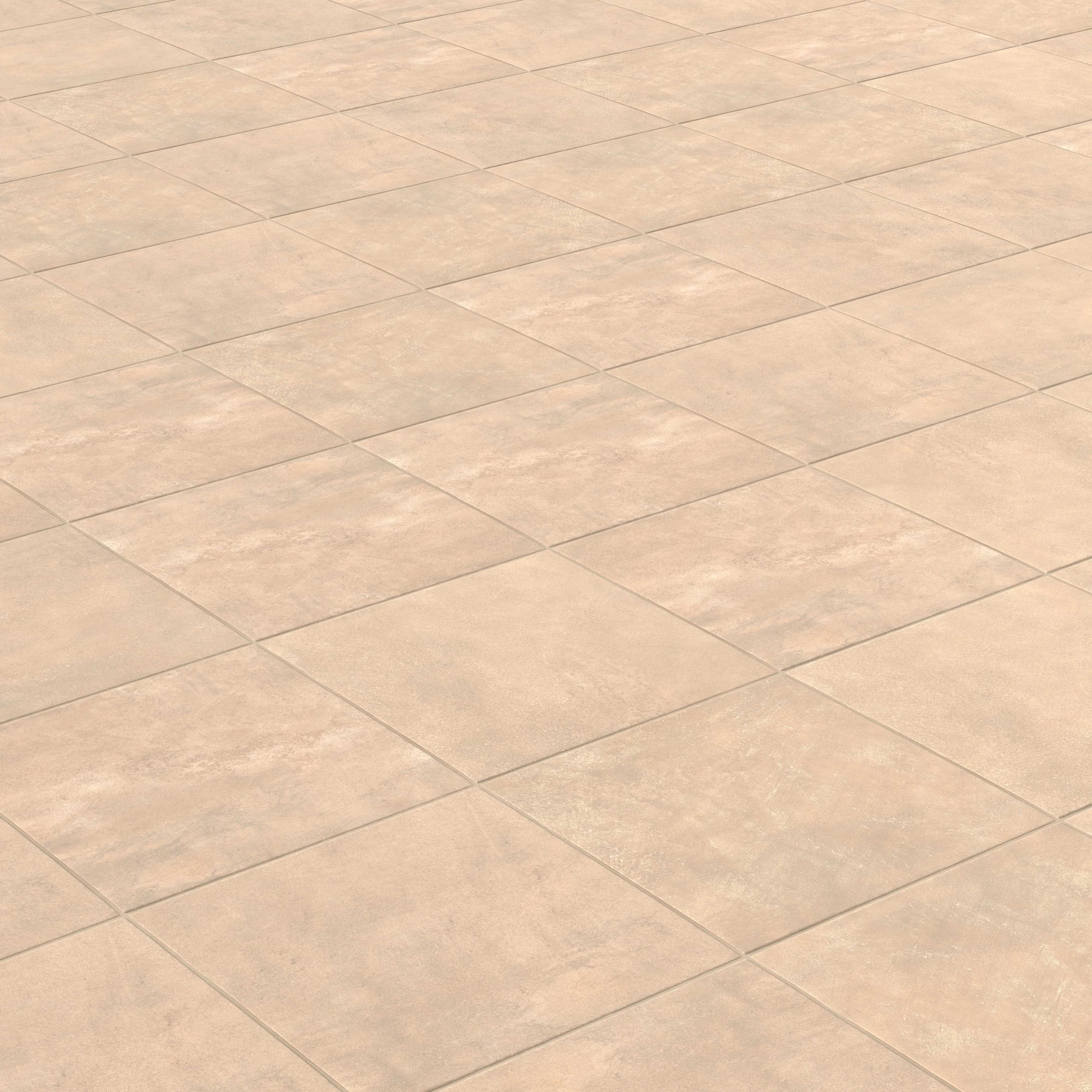 Kai 12x12 Matte Porcelain Tile in Almond - Image 4