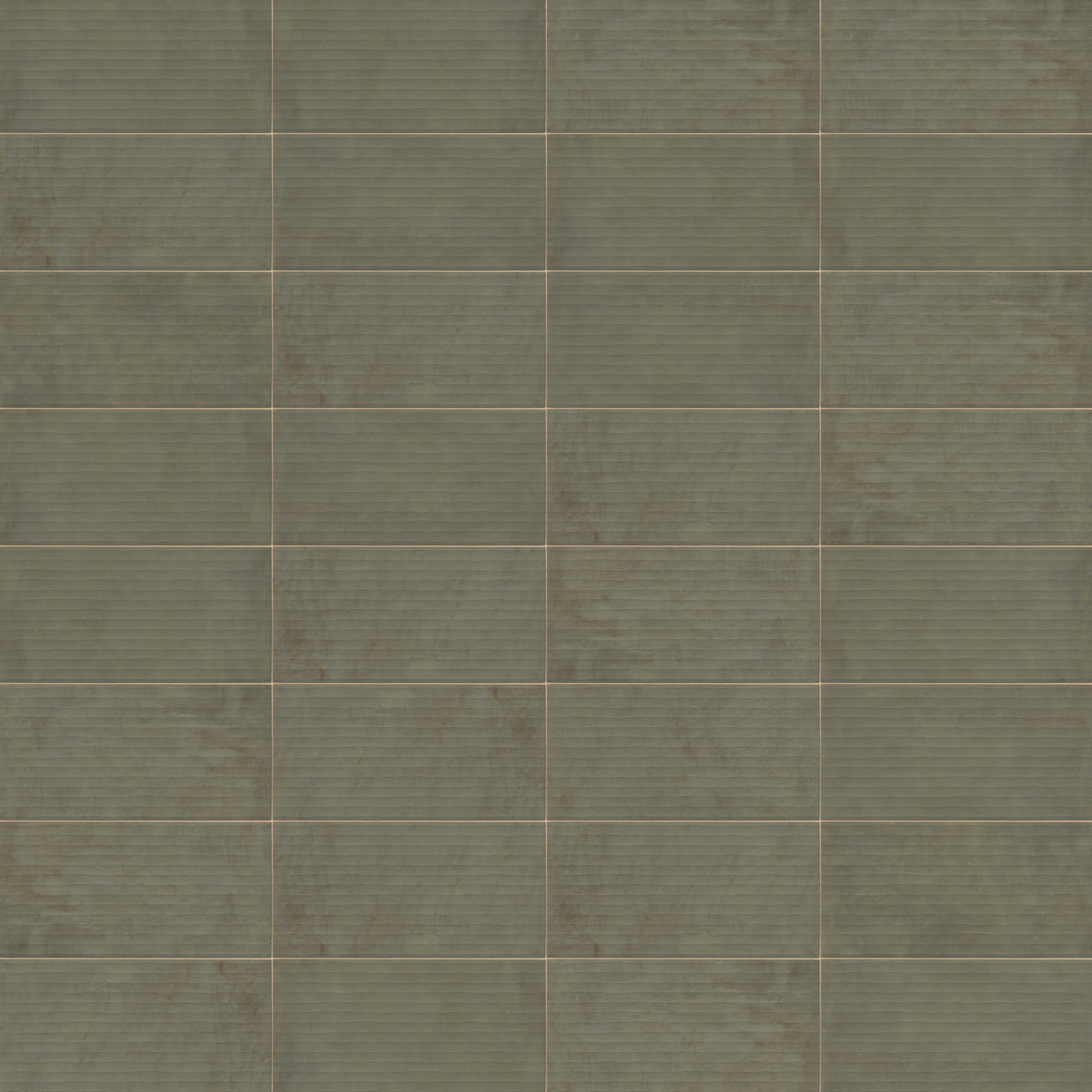 Kai 12x24 Fluted Matte Porcelain Tile in Jade - Image 5