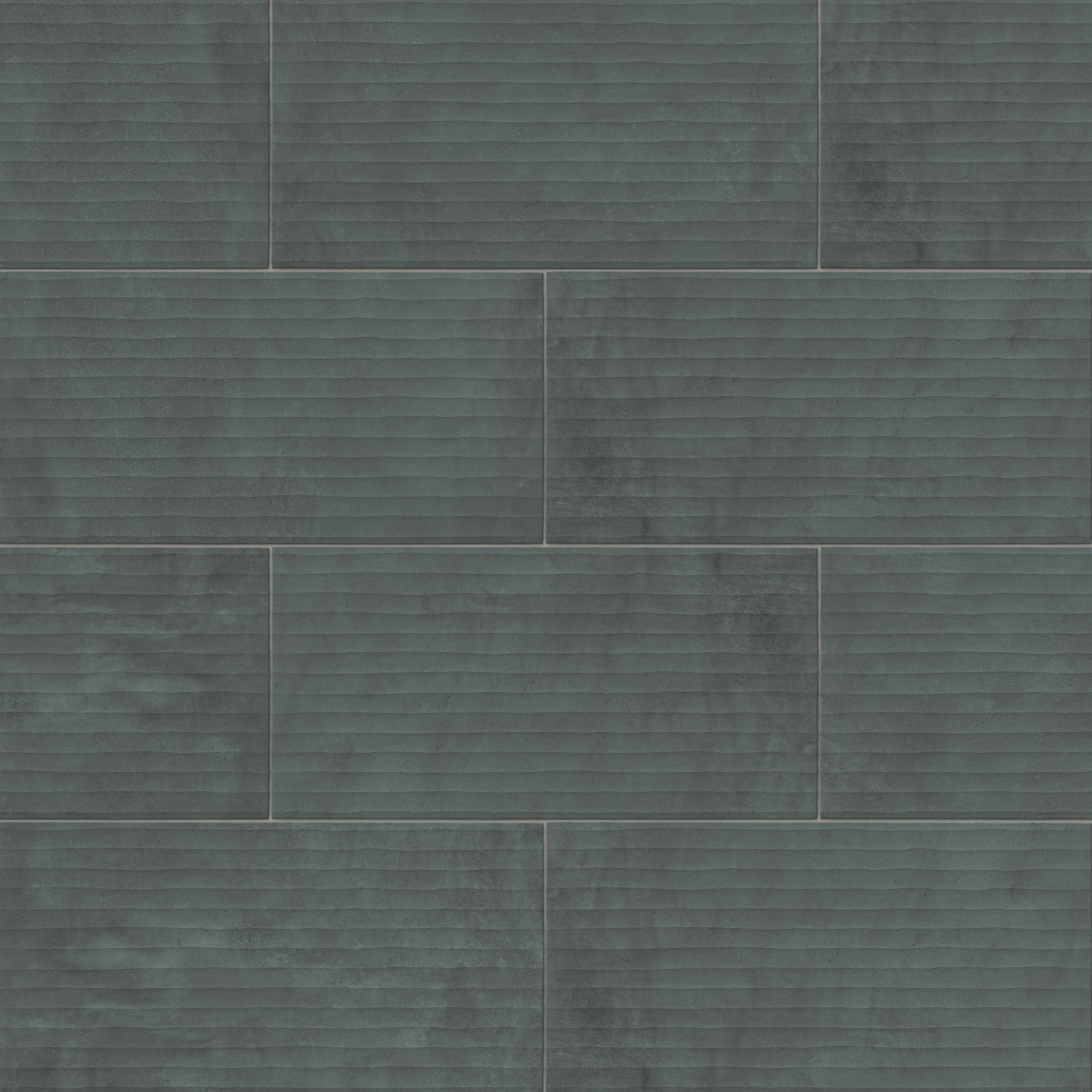 Kai 12x24 Fluted Matte Porcelain Tile in Marine - Image 8