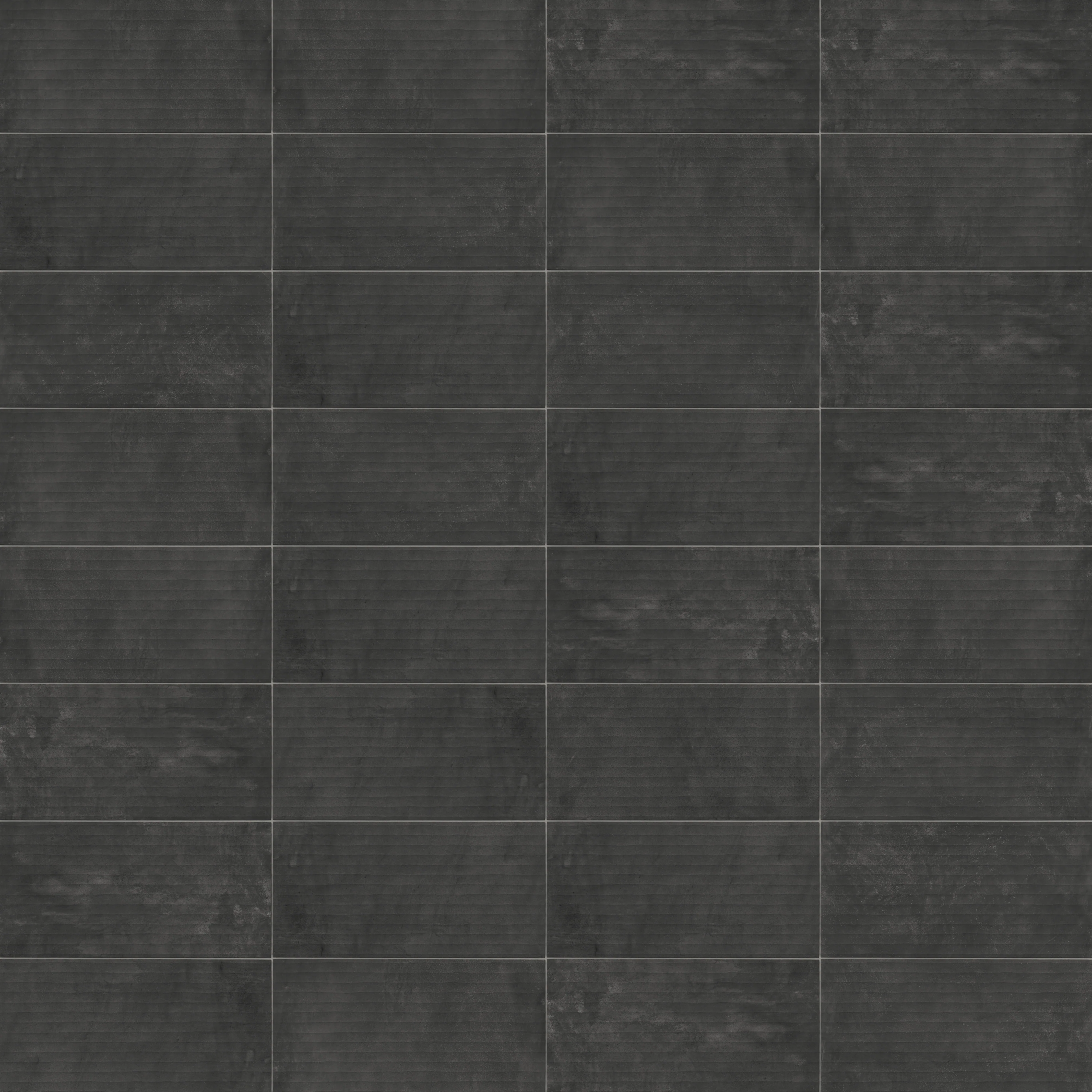 Kai 12x24 Fluted Matte Porcelain Tile in Moka - Image 5
