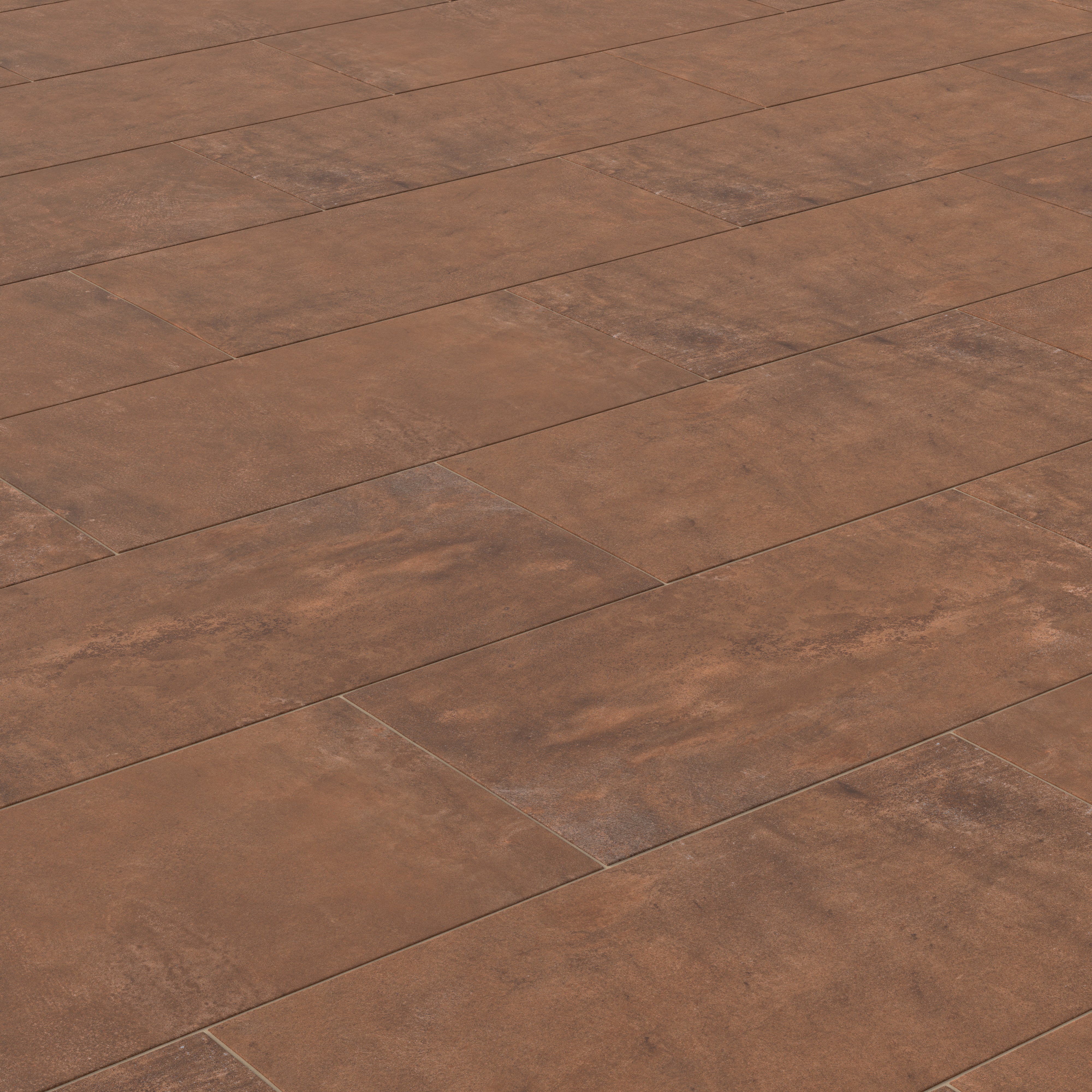 Kai 12x24 Matte Porcelain Tile in Terracotta - Image 6