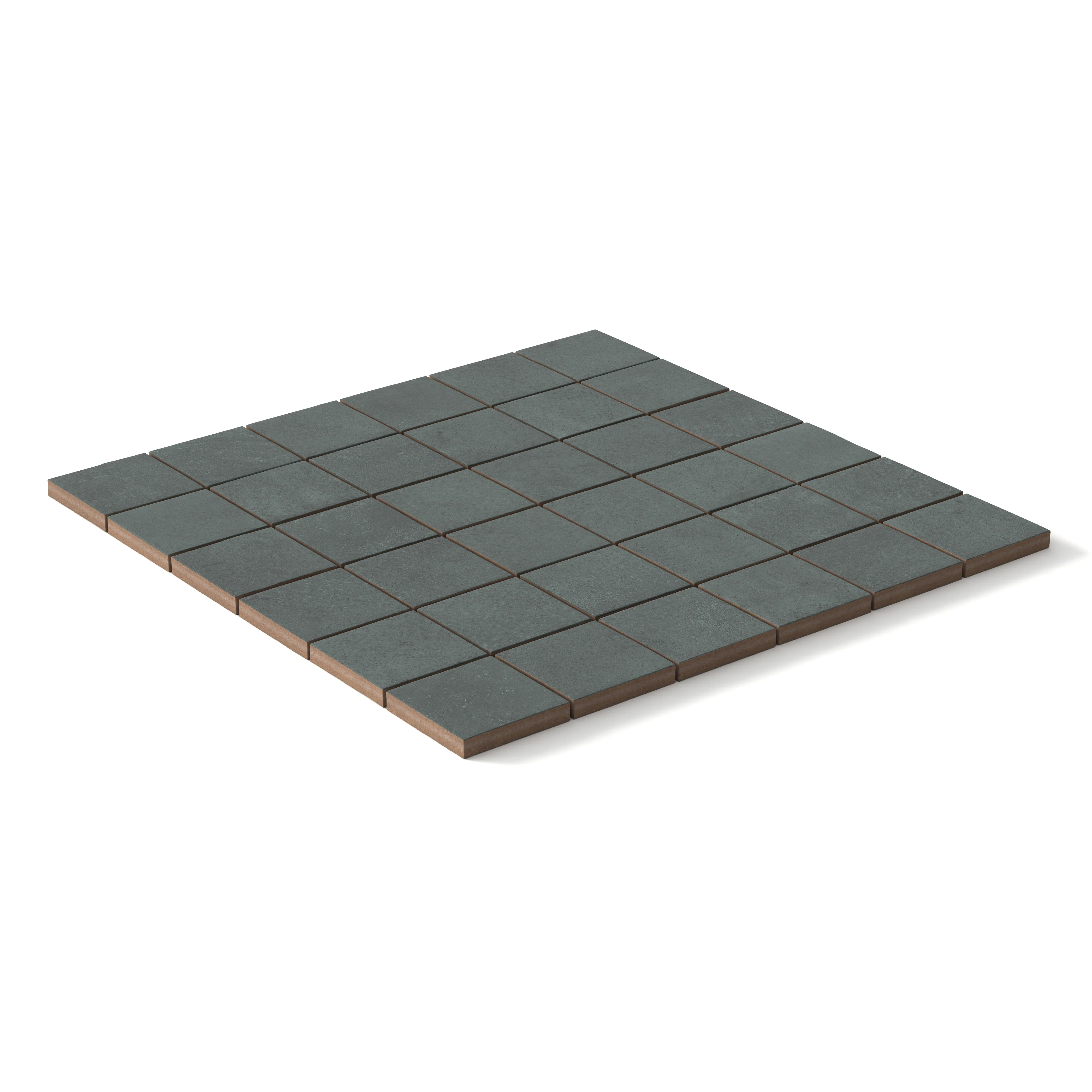 Kai 2x2 Matte Porcelain Mosaic Tile in Marine - Image 2