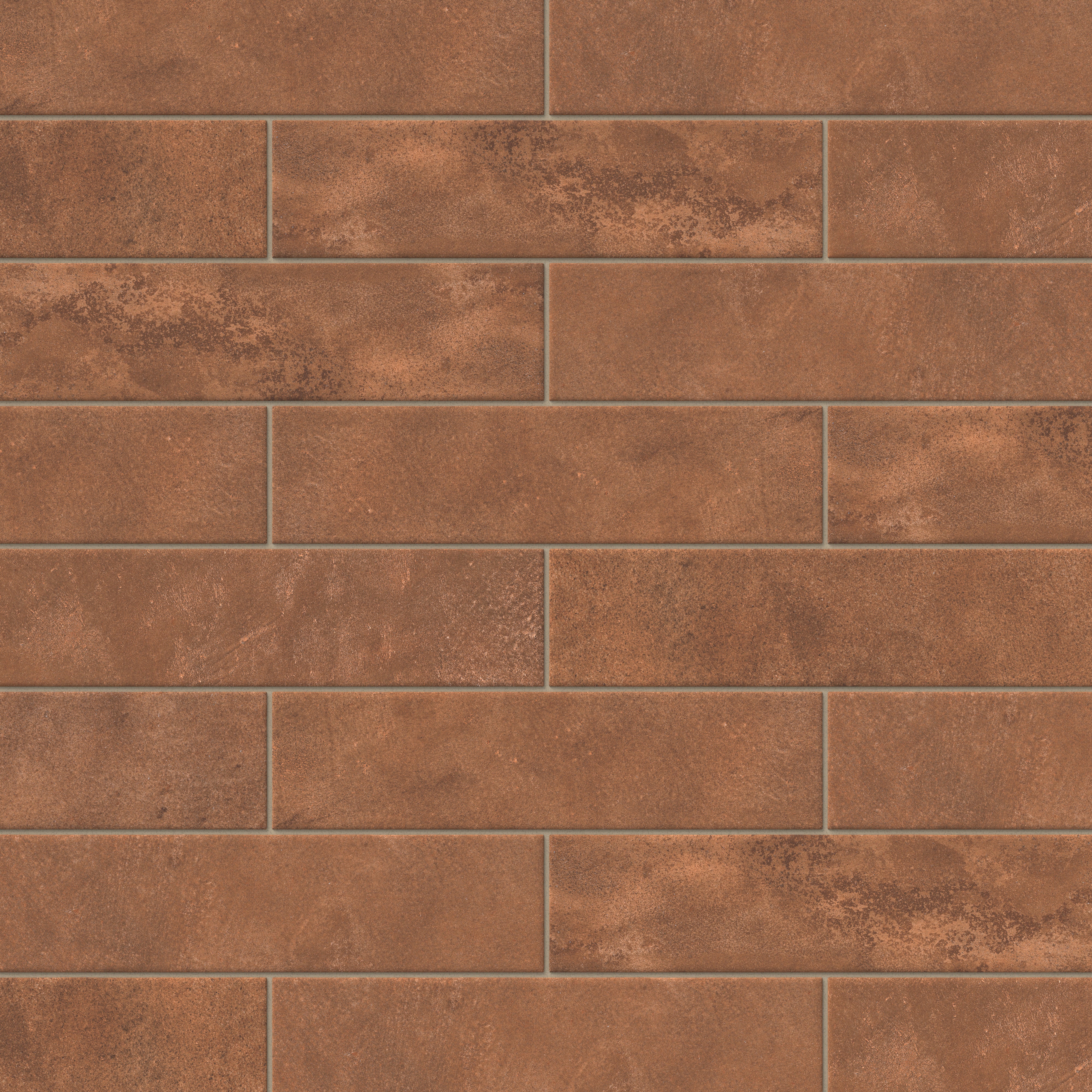 Kai 3x12 Matte Porcelain Tile in Terracotta - Image 6