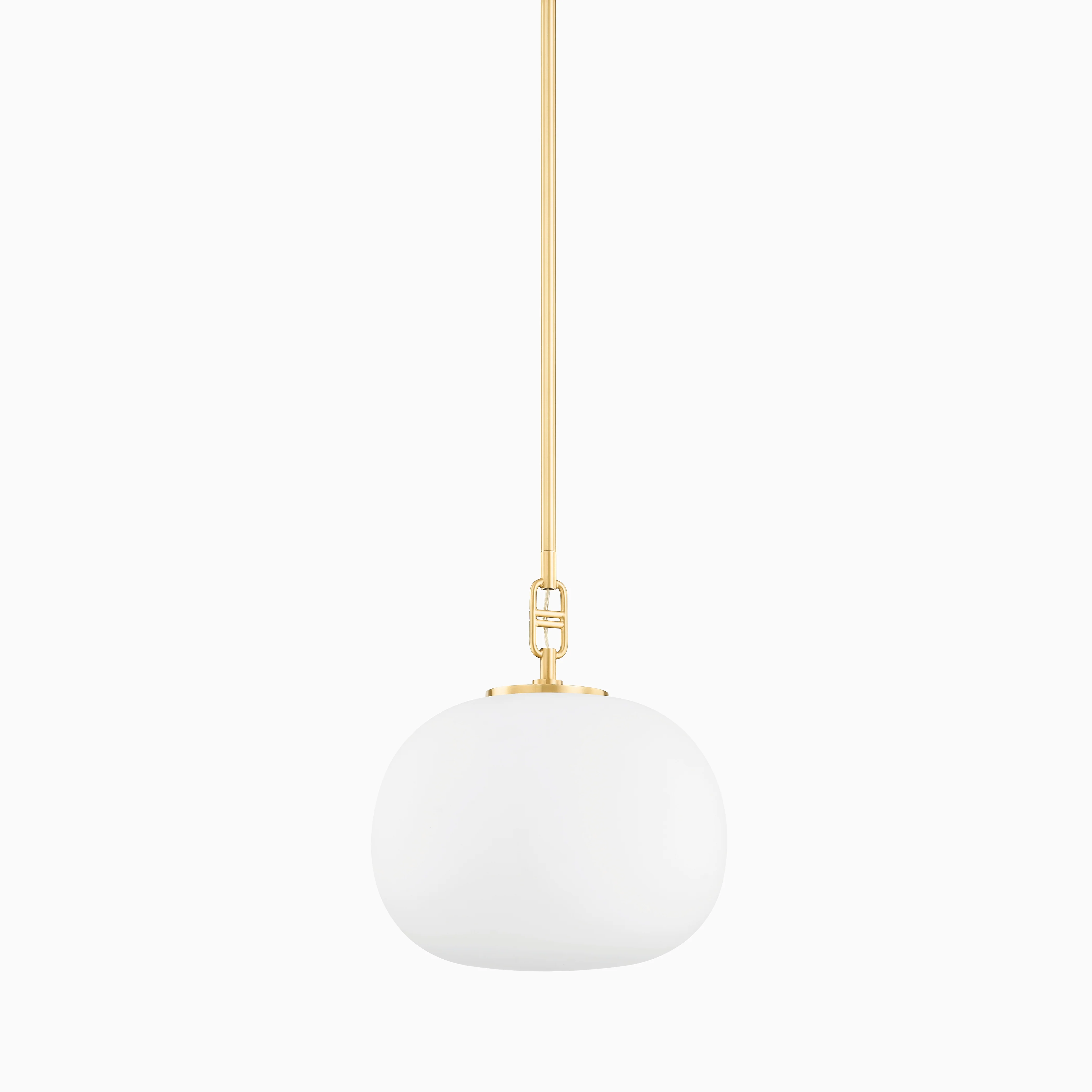 Kaley 11" Pendant in Aged Brass