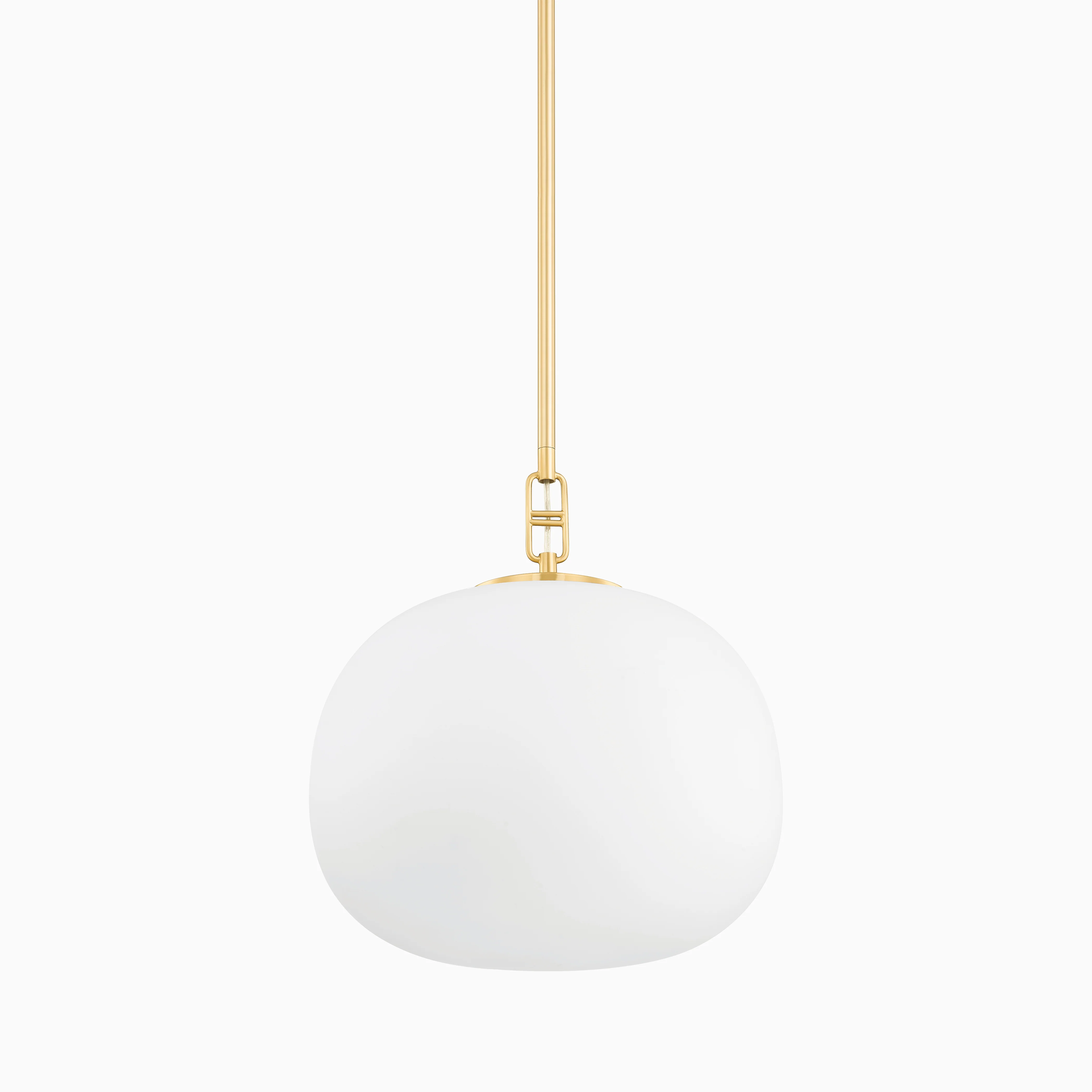 Kaley 16" Pendant in Aged Brass