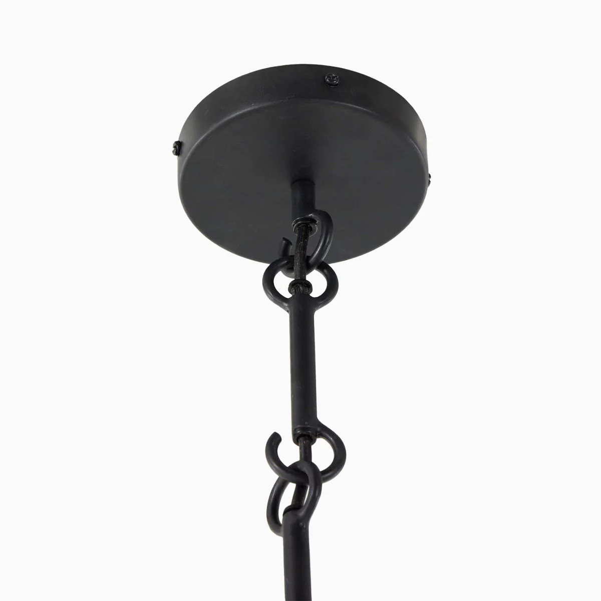 Kane Pendant in Matte White Plaster - Image 4