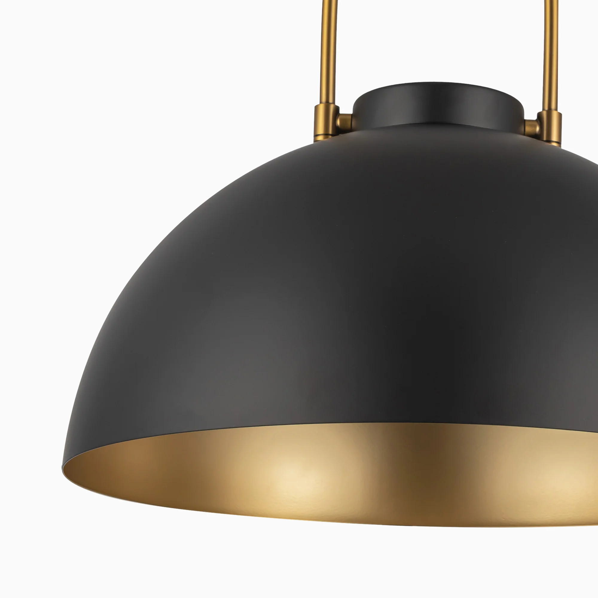 Kealy 16" 1 Light Pendant in Matte Black - Image 3