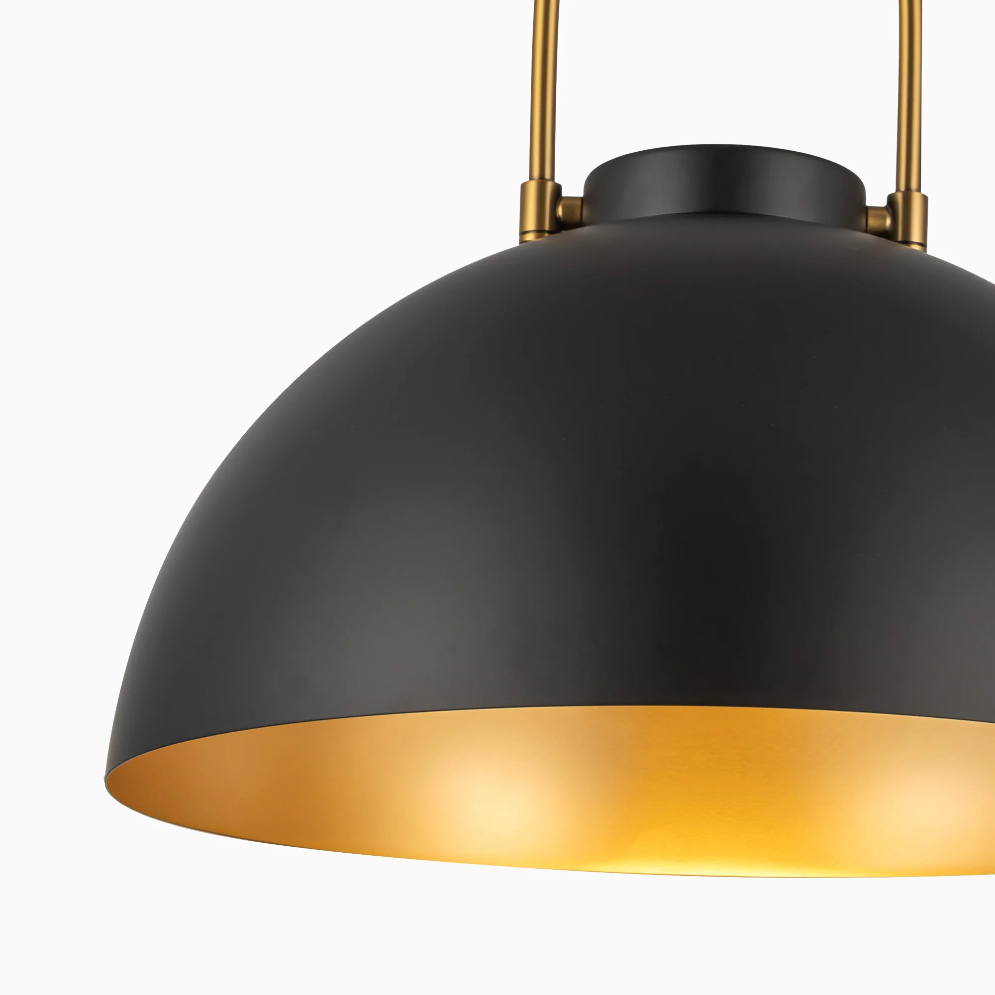 Kealy 16" 1 Light Pendant in Matte Black - Image 4