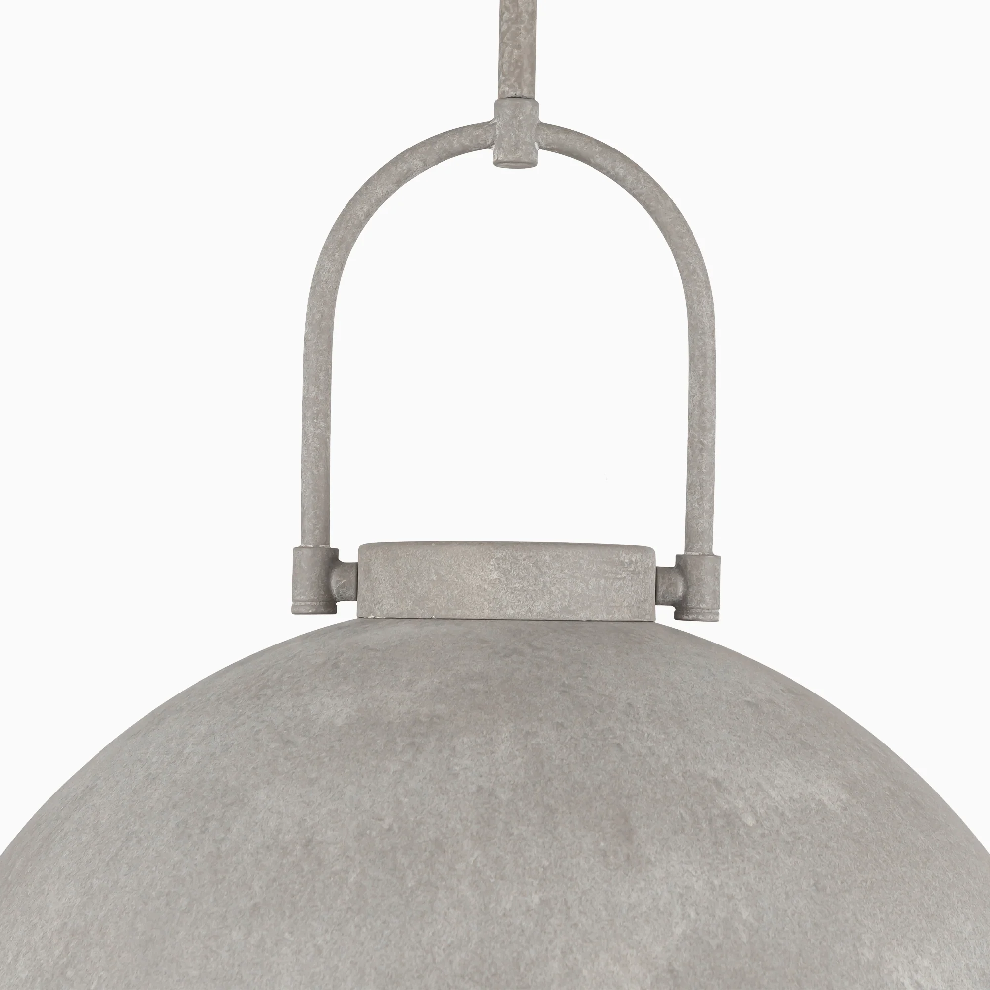 Kealy 16" 1 Light Pendant with Steel Shade/Opal Matte Glass - Image 5