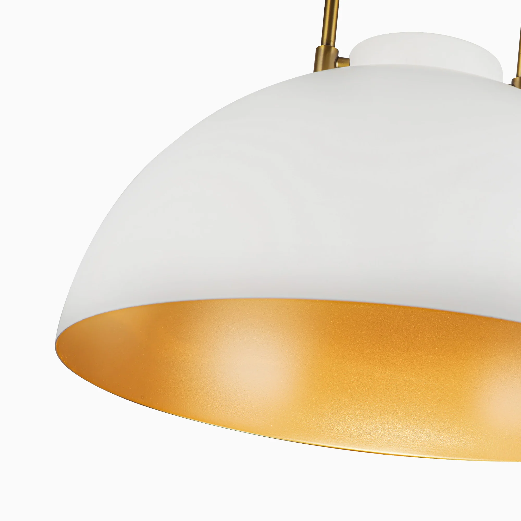 Kealy 16" Socket Pendant in White - Image 5