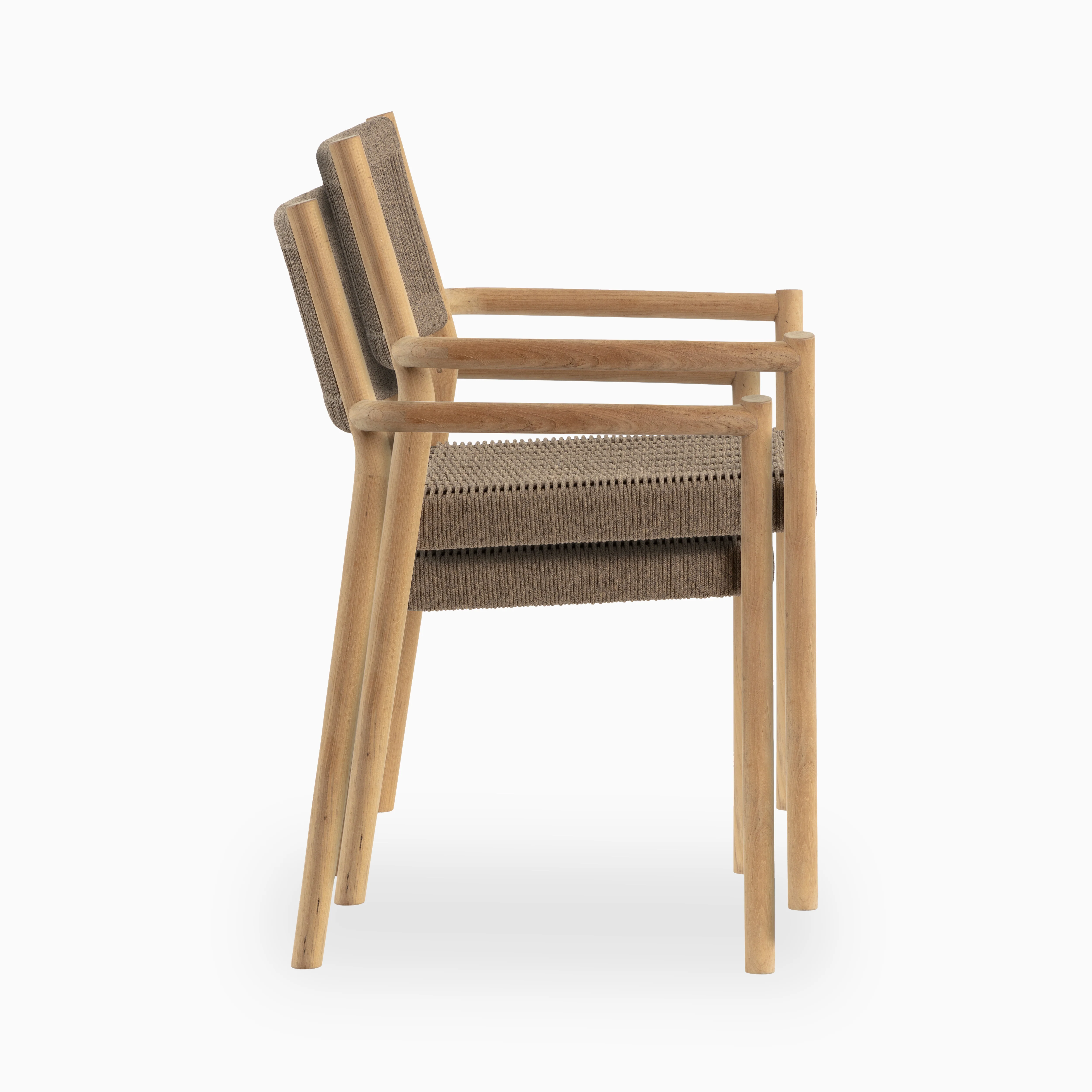 Kendra Outdoor Dining Chairs in Natural, Set of 2 - Image 11