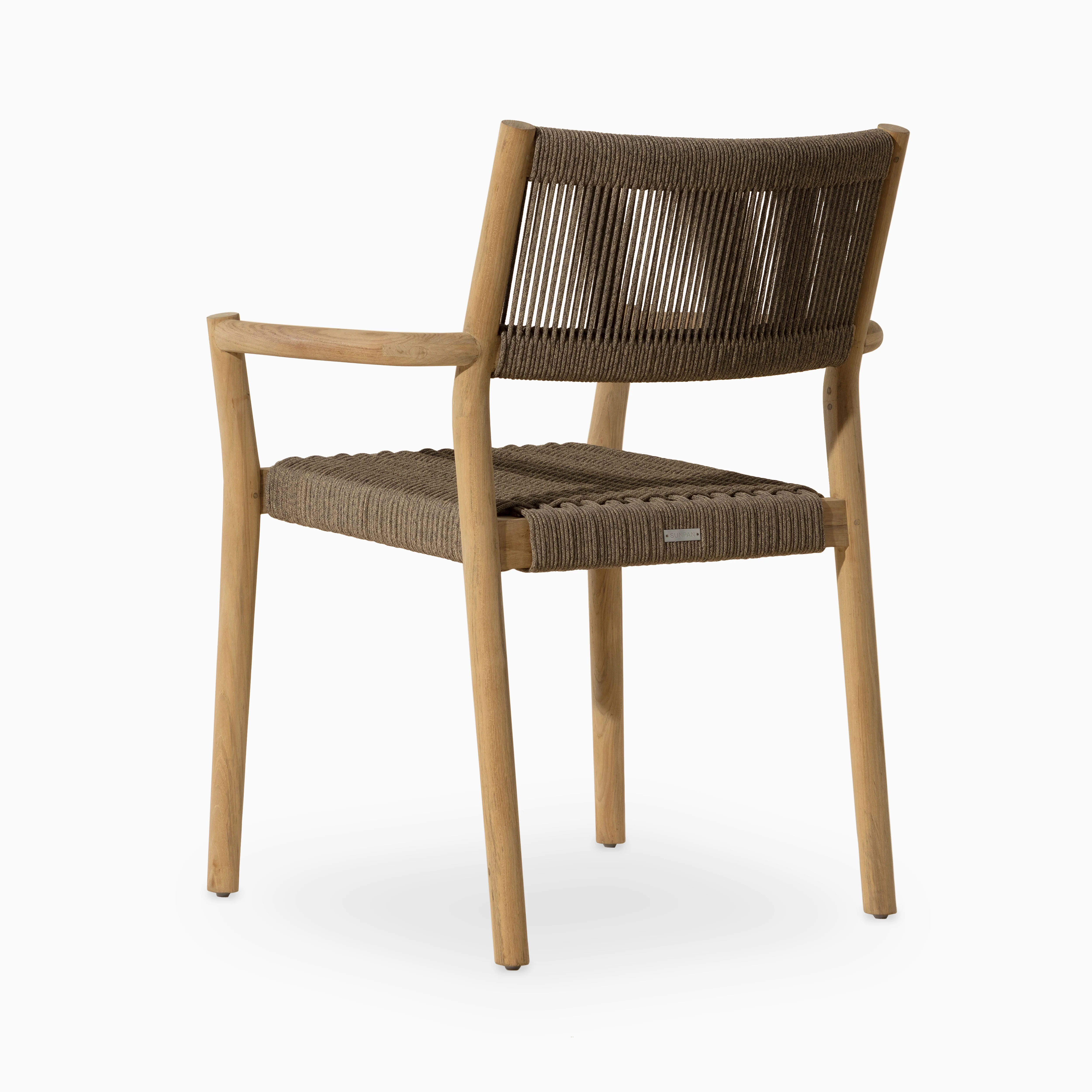 Kendra Outdoor Dining Chairs in Natural, Set of 2 - Image 5