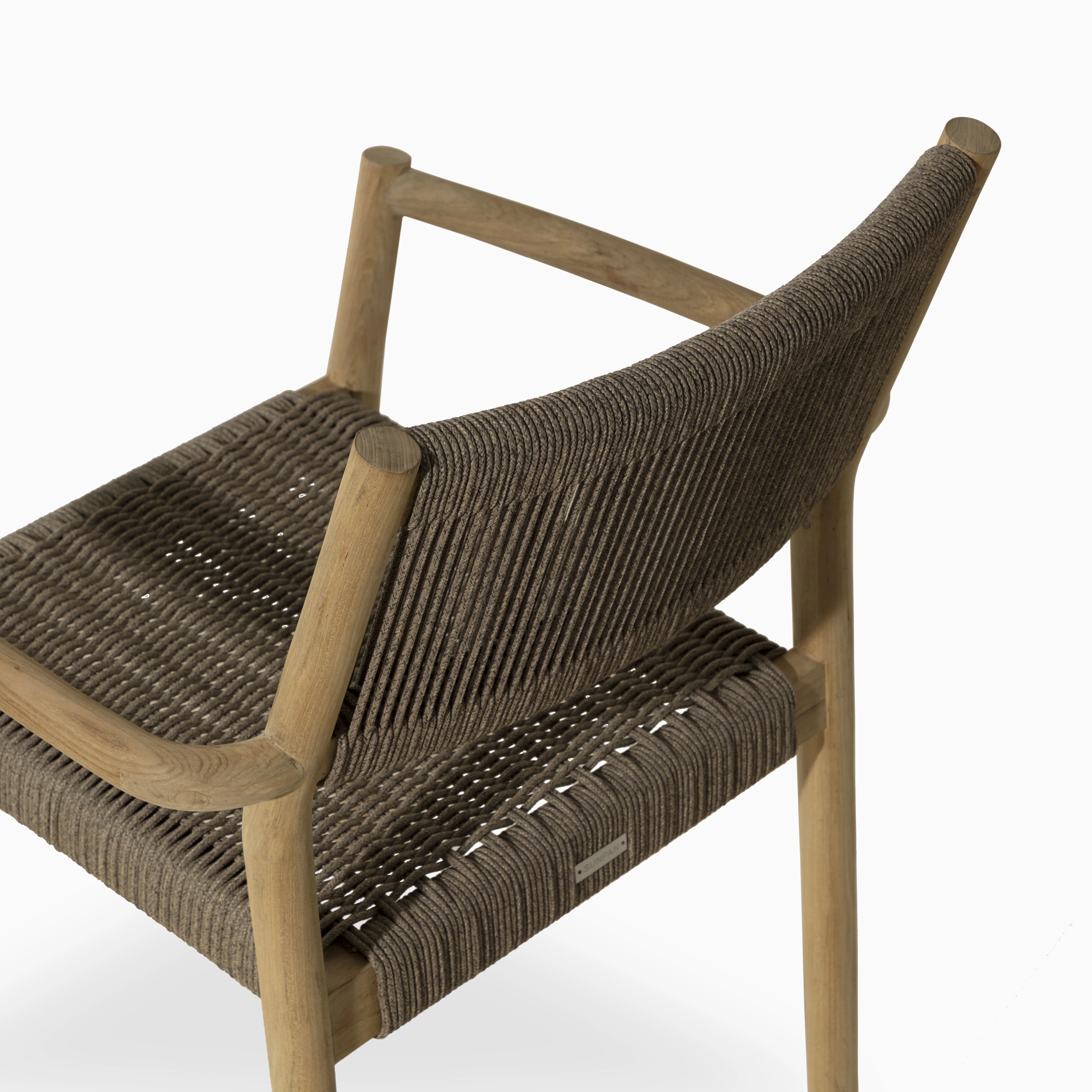Kendra Outdoor Dining Chairs in Natural, Set of 2 - Image 9