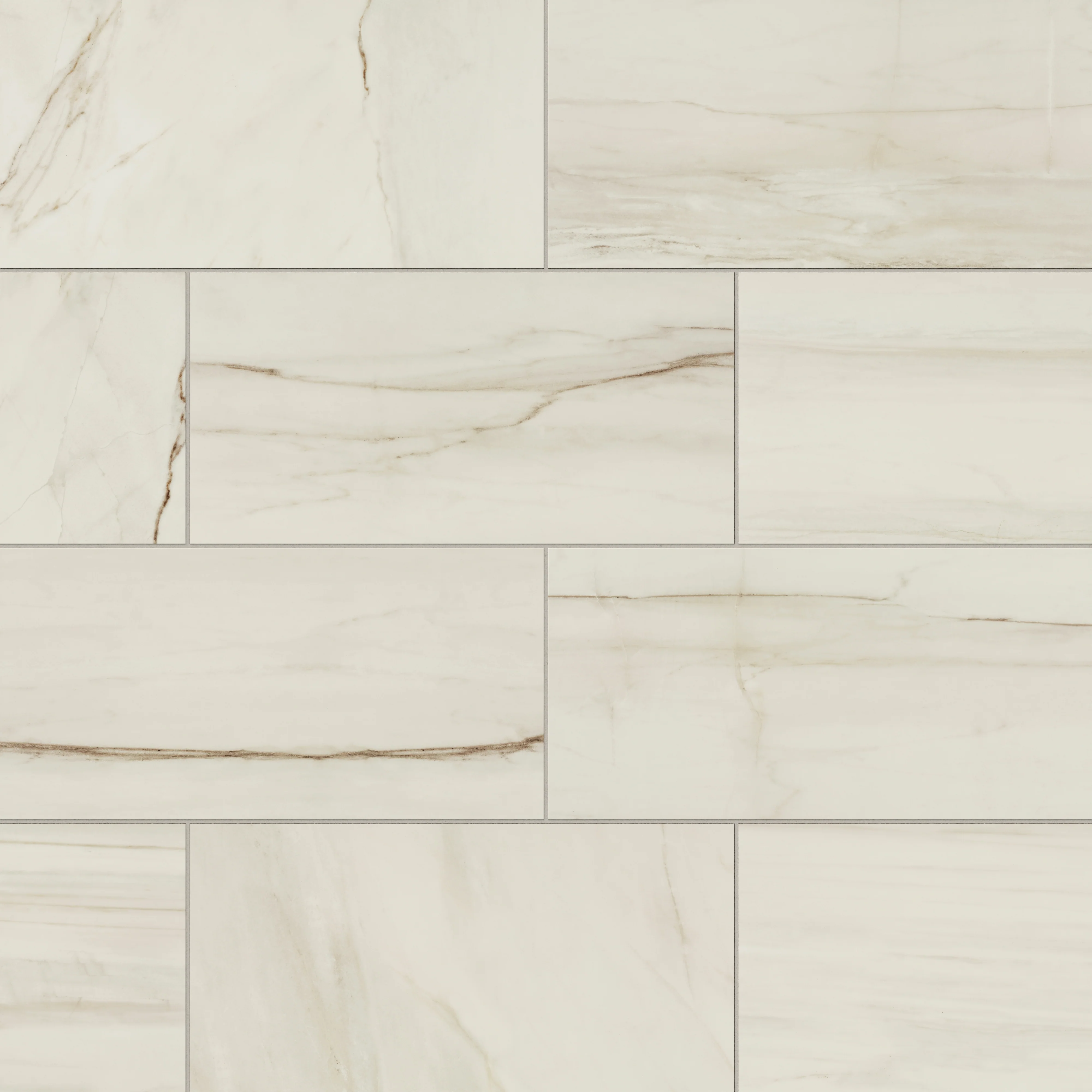 Kendrick 12x24 Polished Porcelain Tile in Sand - Image 6