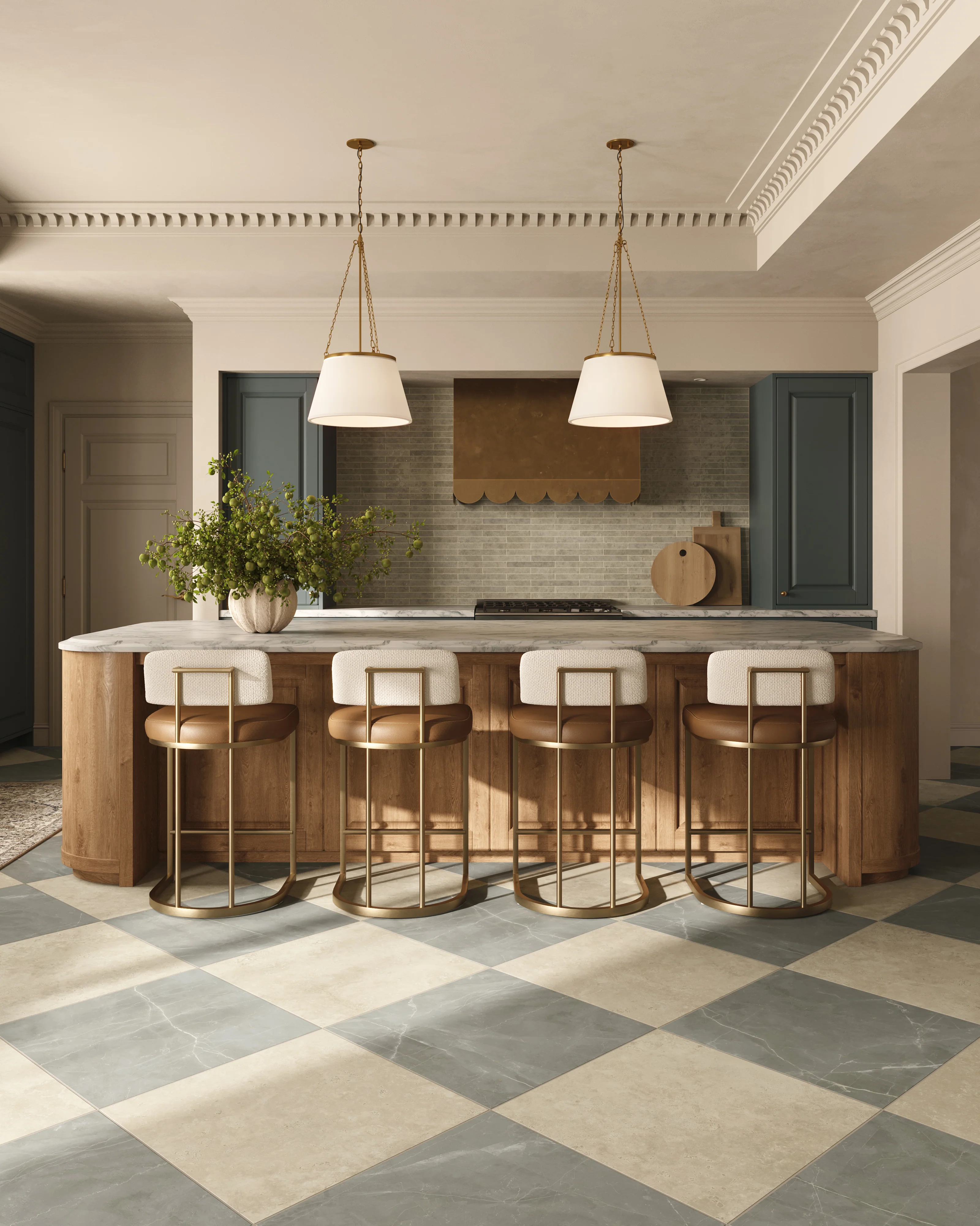 Kenzie Counter Stool in Napa Cognac - Image 13