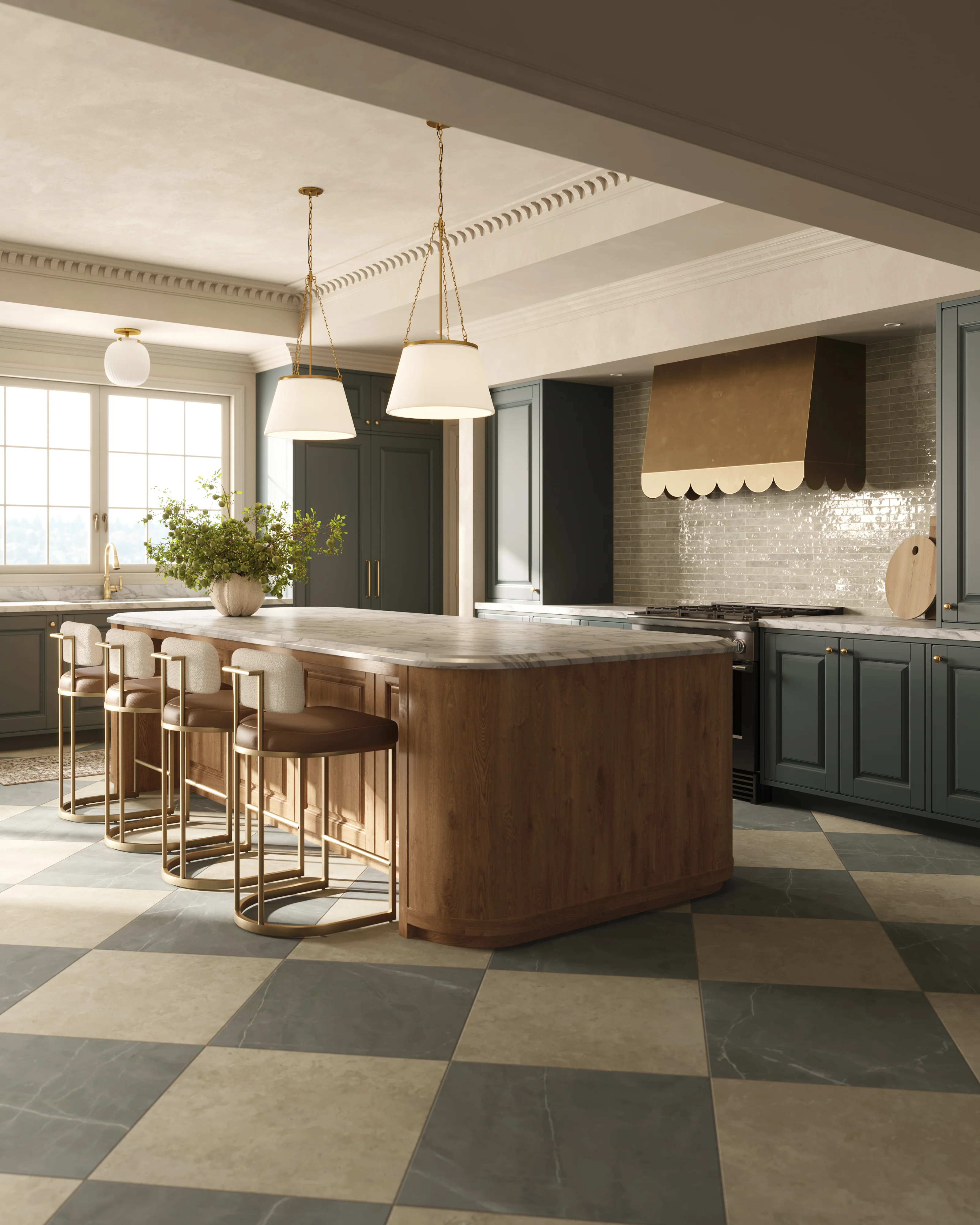 Kenzie Counter Stool in Napa Cognac - Image 14