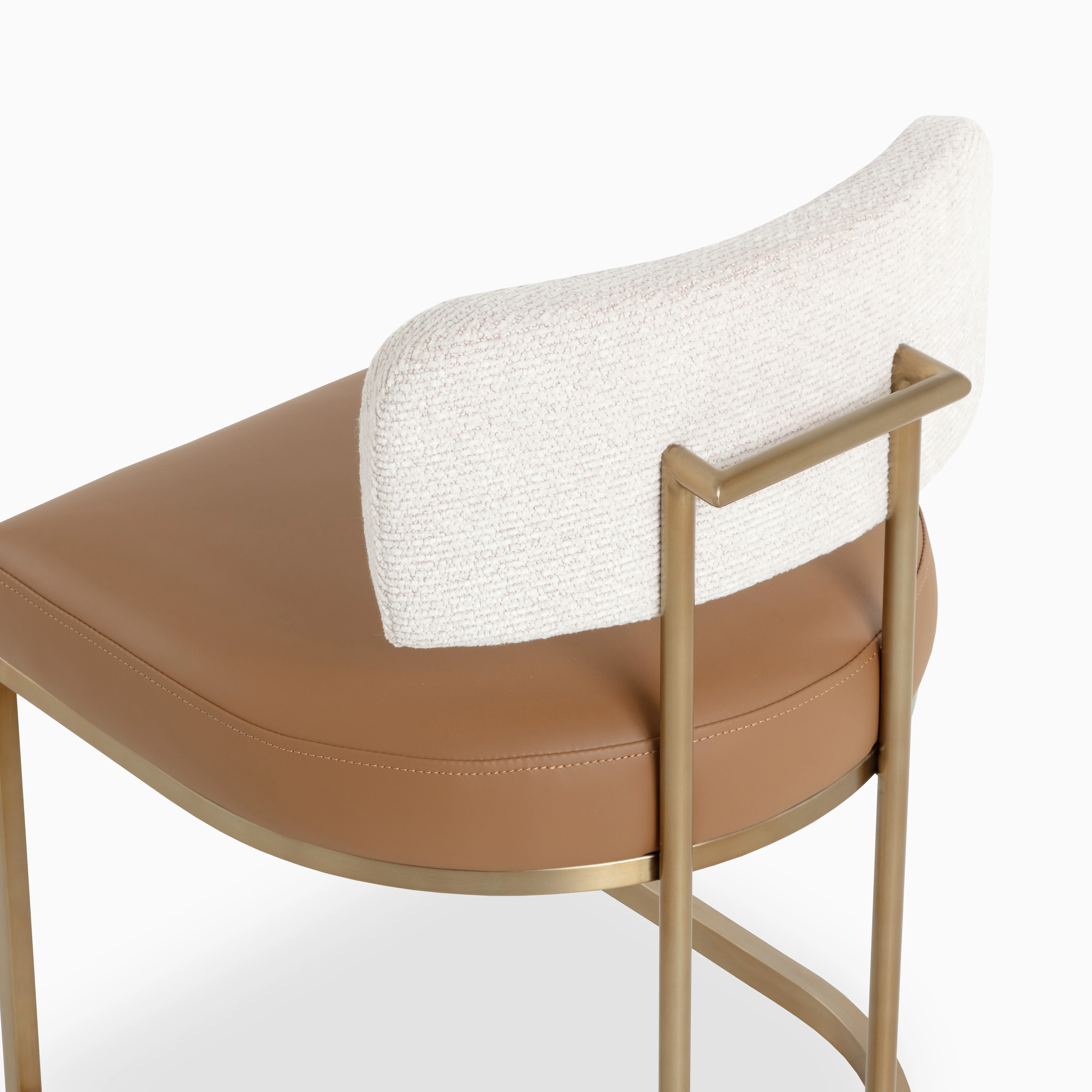 Kenzie Dining Chair in Napa Cognac - Image 6