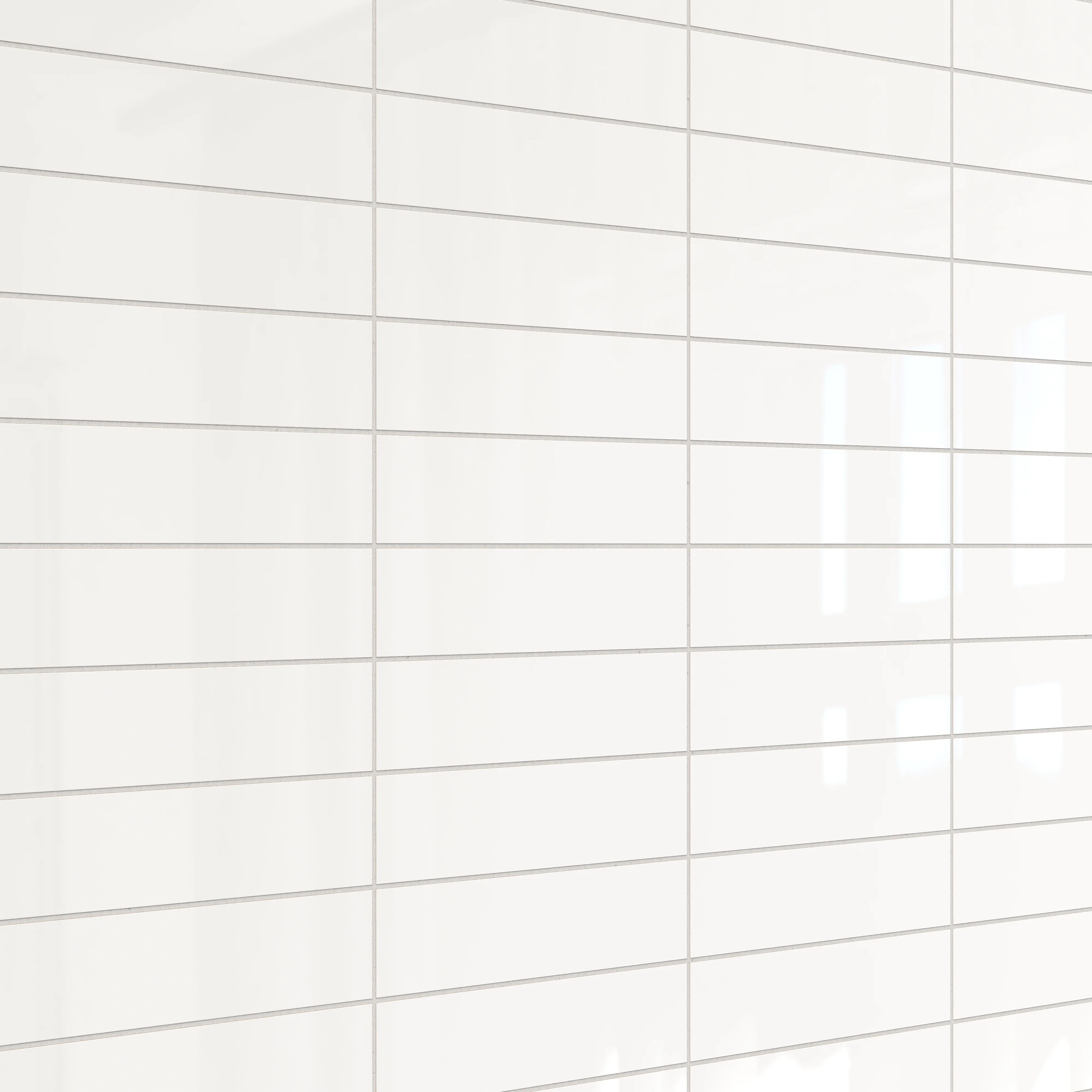 Kinsley 4x16 Glossy Ceramic Tile in Branco - Image 4