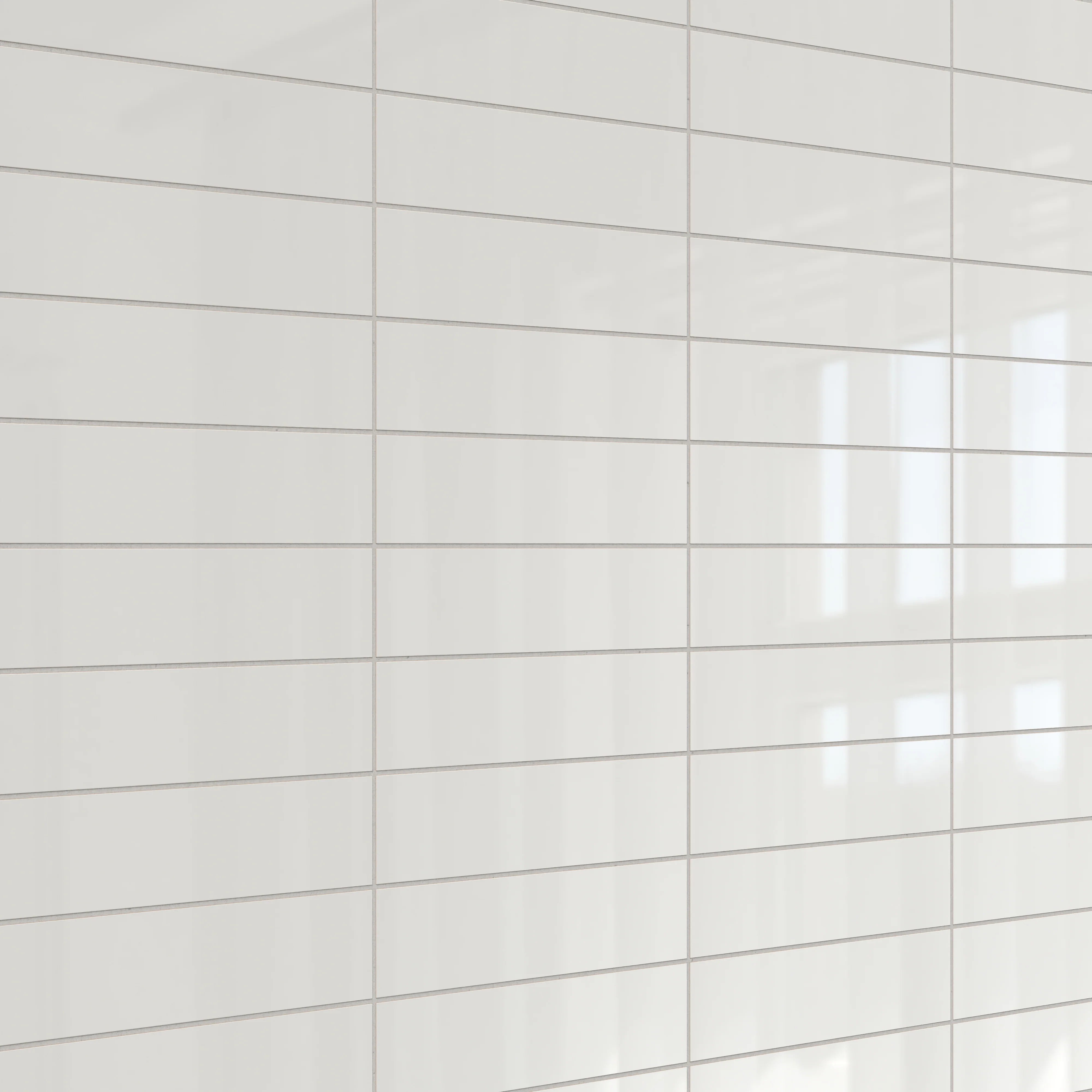 Kinsley 4x16 Glossy Ceramic Tile in Cinza - Image 4