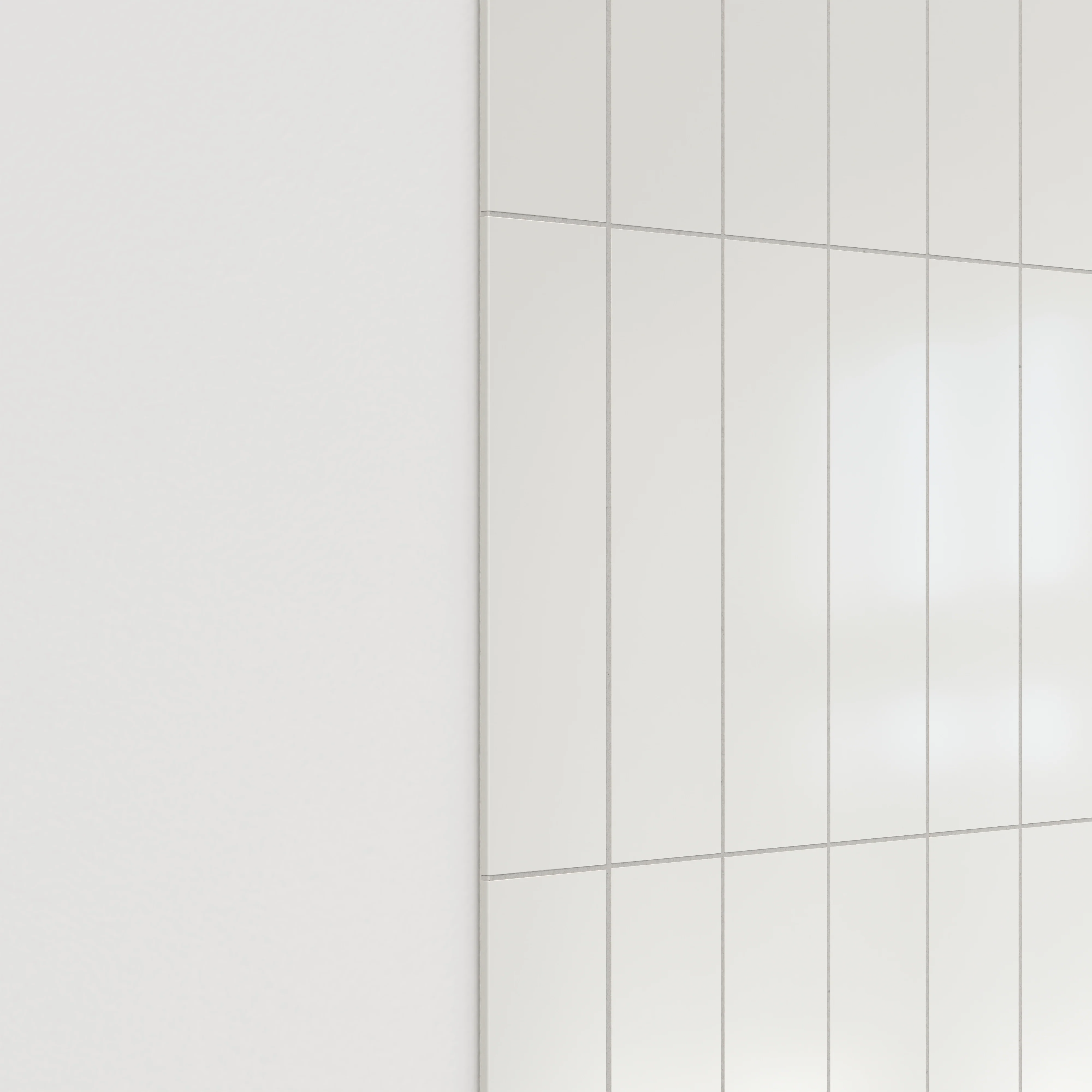 Kinsley 4x16 Satin Ceramic Bullnose Tile in Cinza - Image 3