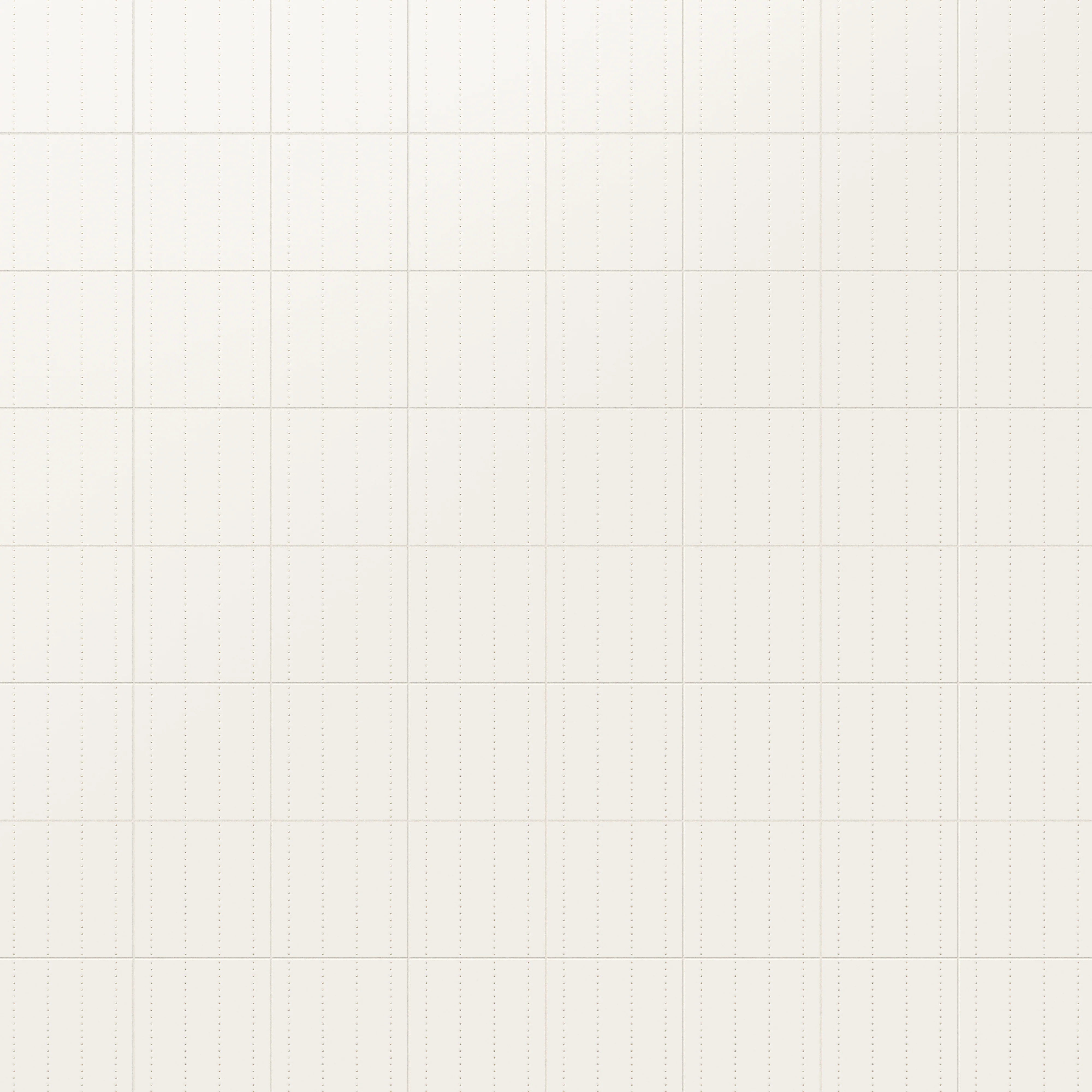 Kira 12x12 Satin Ceramic Tile in Dotted Lines White - Image 5