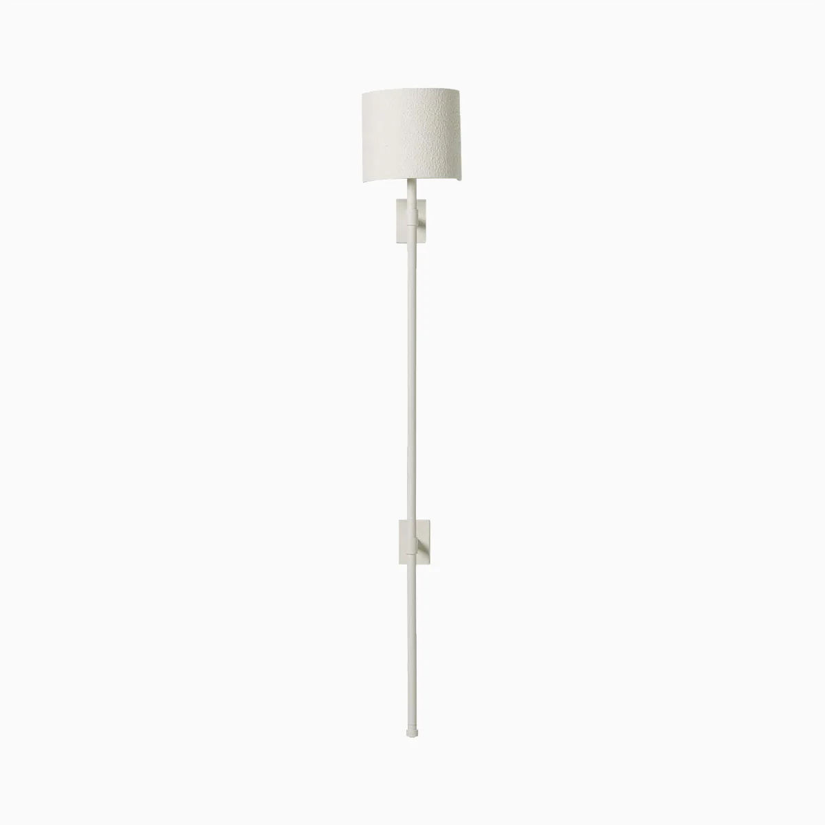 Kyrie Wall Sconce in Matte White Plaster - Image 4