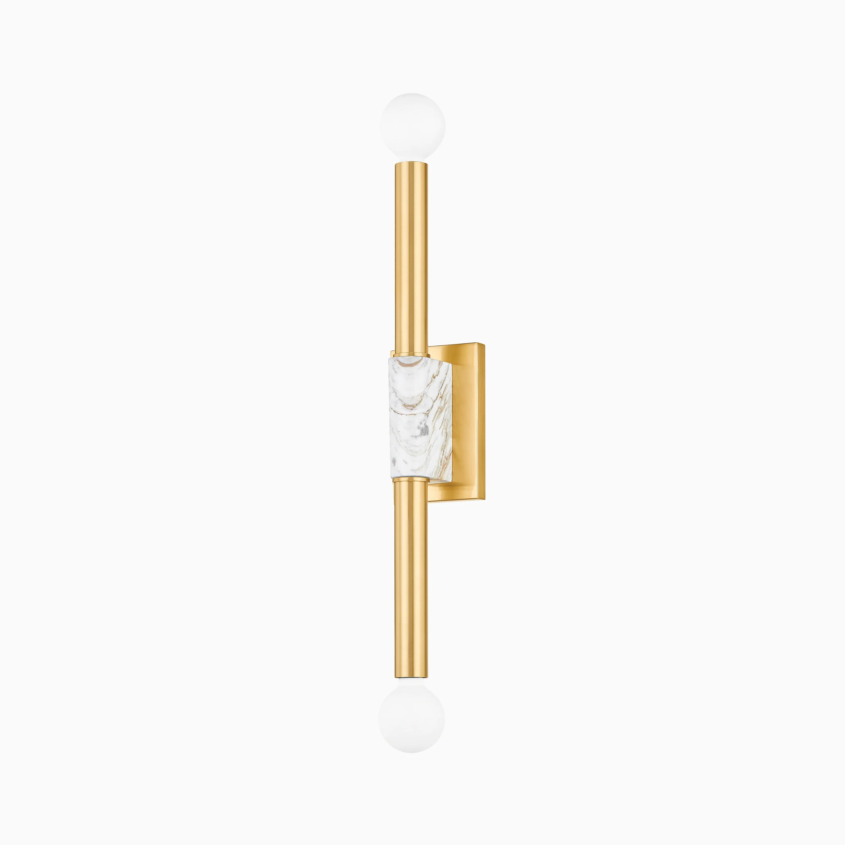 Larson Wall Sconce in Aged Brass