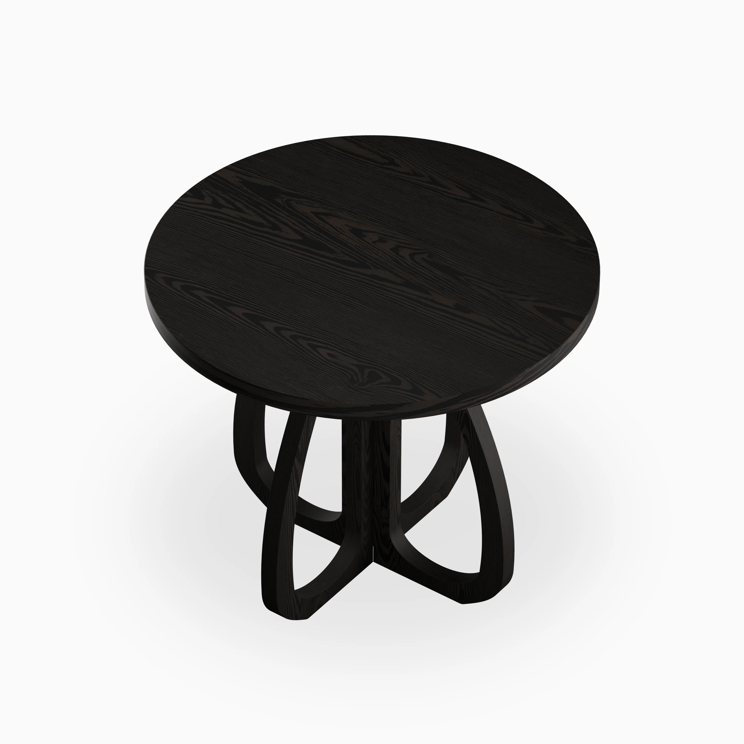 Laurent Ash Round Dining Table in Mocha, 36" - Image 3