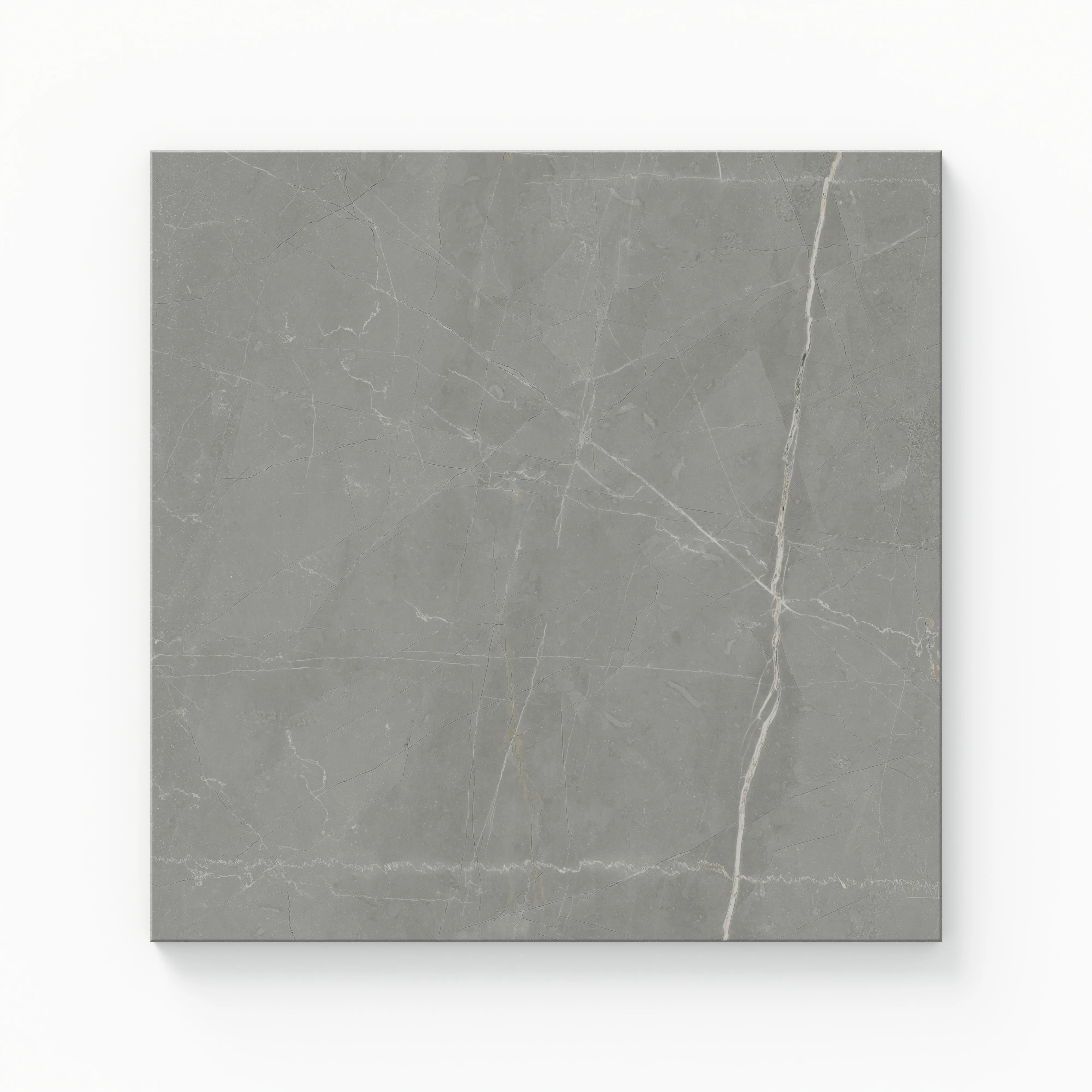 Leona 12x12 Matte Porcelain Tile in Amani Grey - Image 3