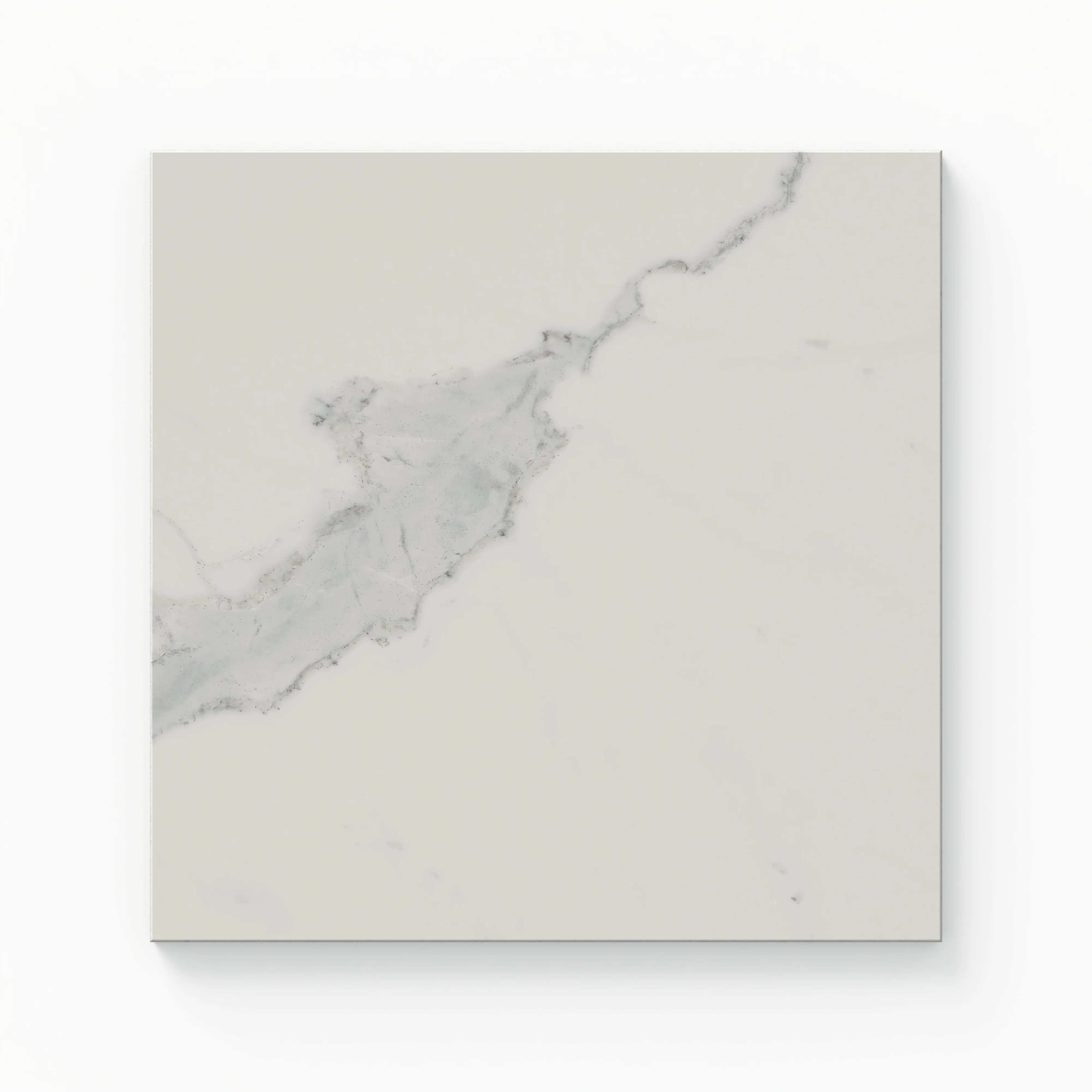 Leona 12x12 Matte Porcelain Tile in Calacatta - Image 4