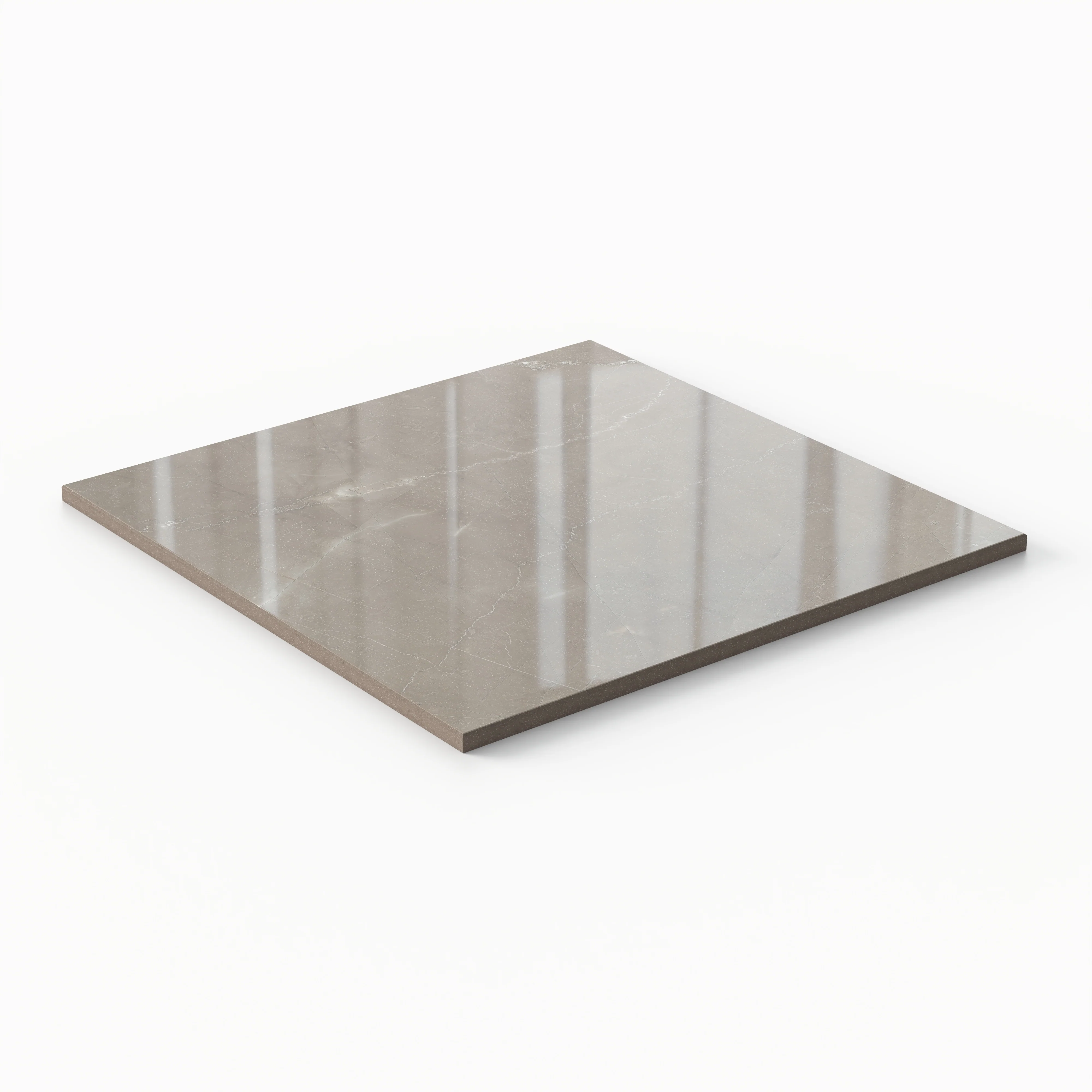 Leona 12x12 Polished Porcelain Tile in Amani Bronze - Image 3