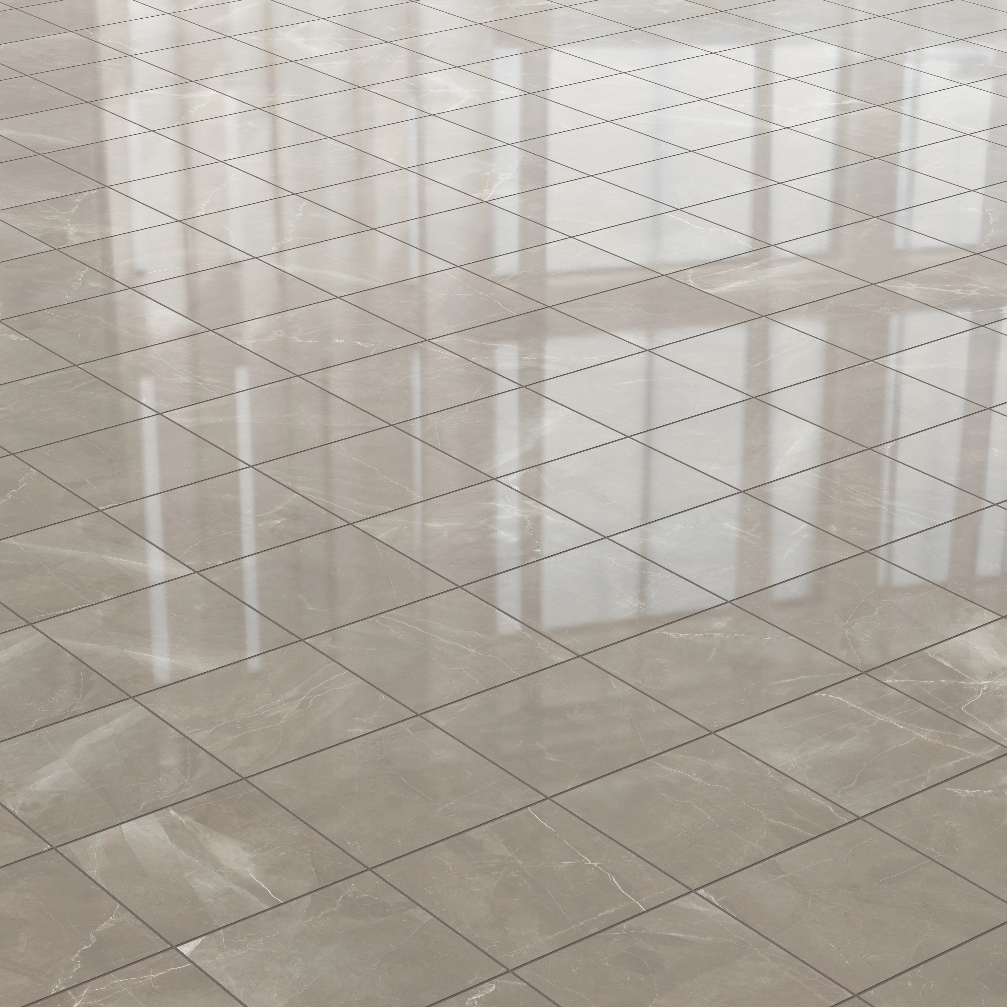 Leona 12x12 Polished Porcelain Tile in Amani Bronze - Image 4