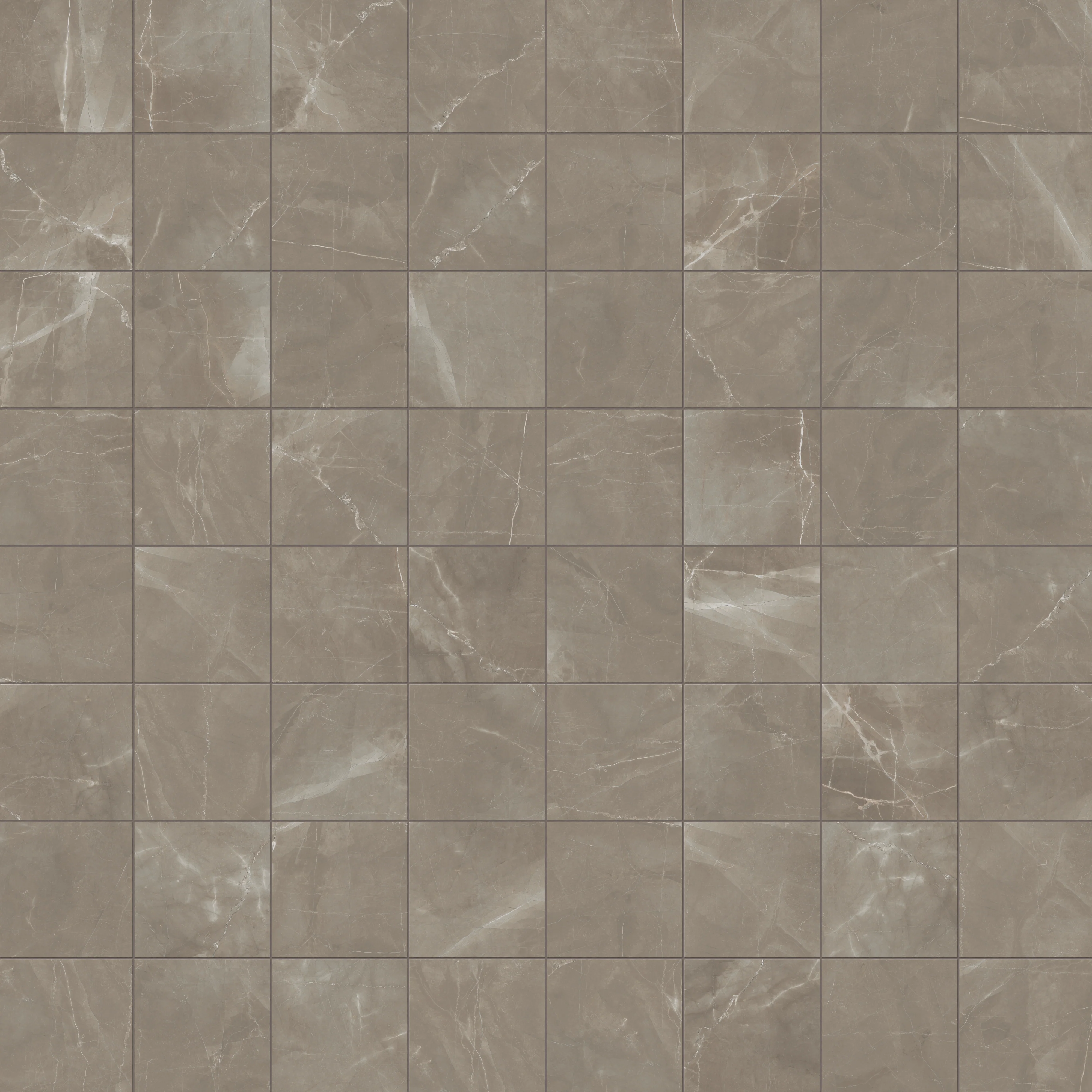 Leona 12x12 Polished Porcelain Tile in Amani Bronze - Image 6