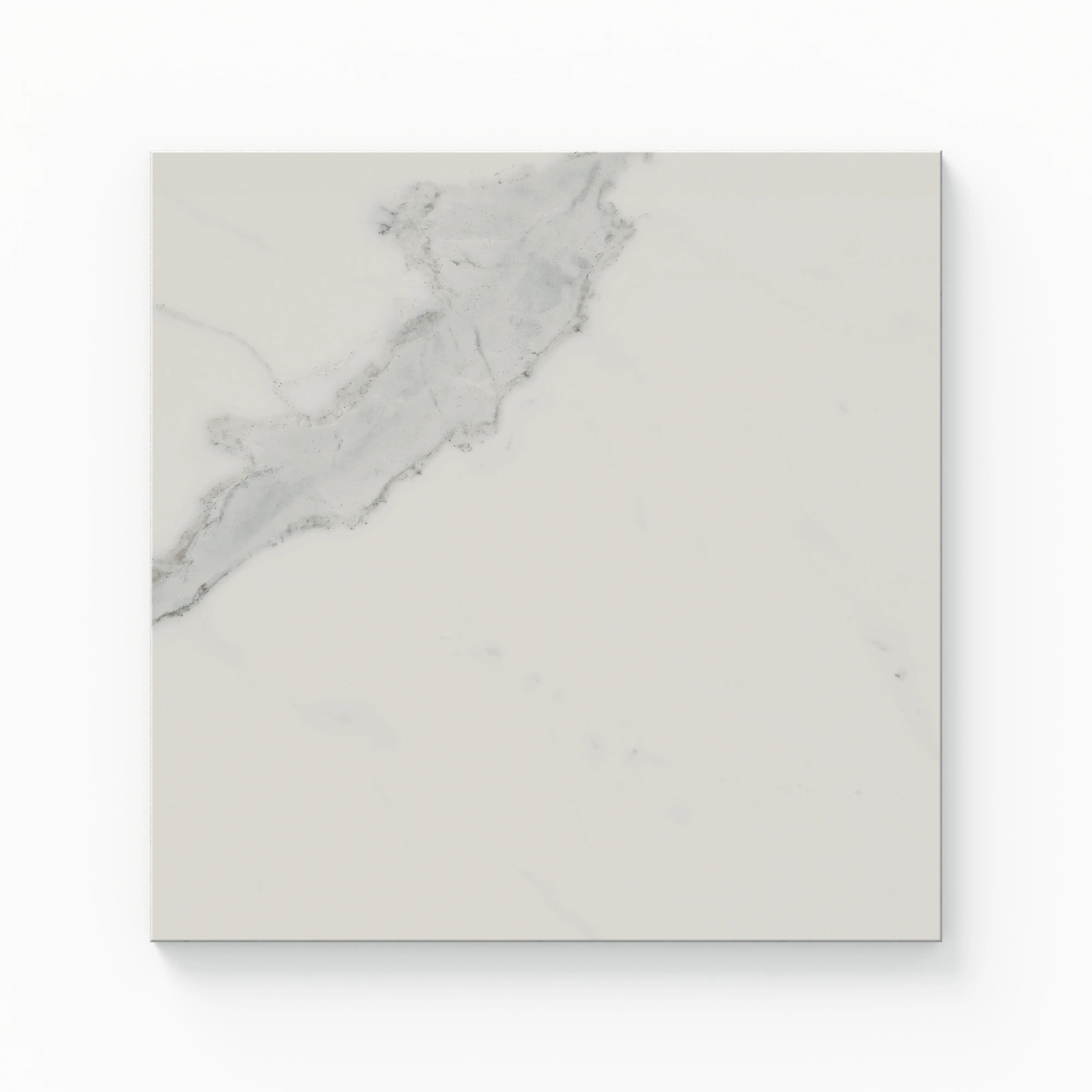 Leona 12x12 Polished Porcelain Tile in Calacatta - Image 2